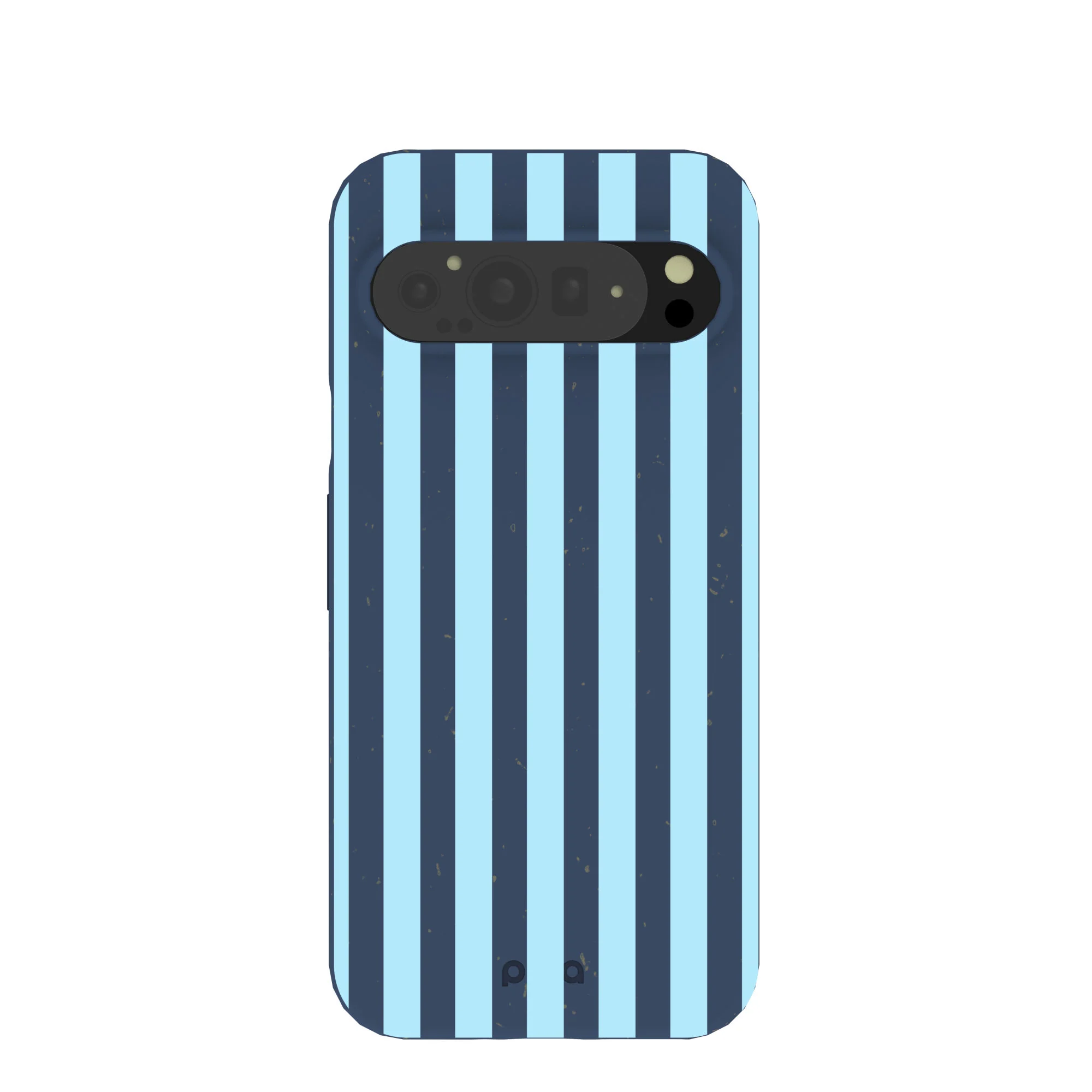 Navy Blue Baby Blue Stripes Google Pixel 9 Pro XL Case