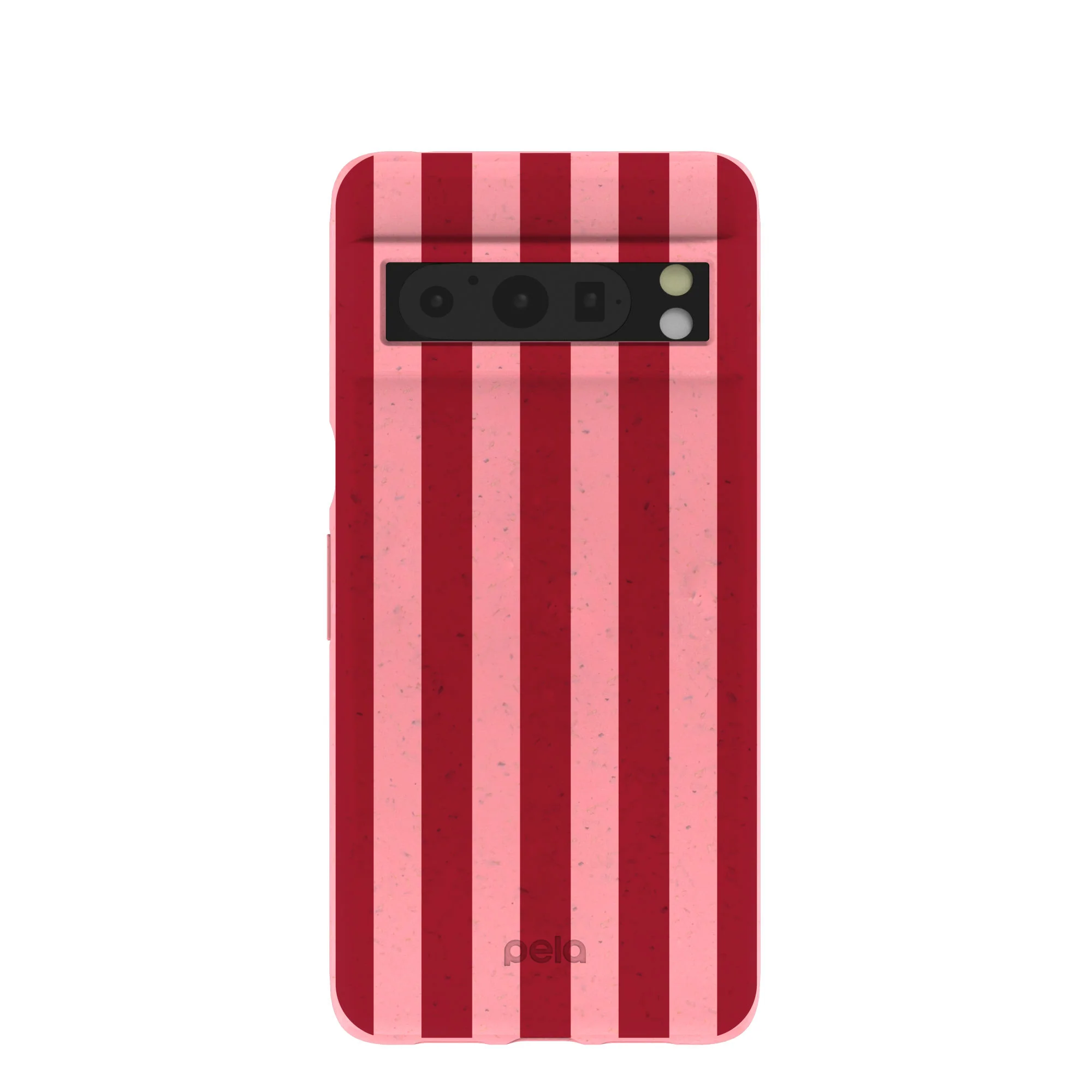Bubblegum Pink Cherry Stripes Google Pixel 8 Pro Case