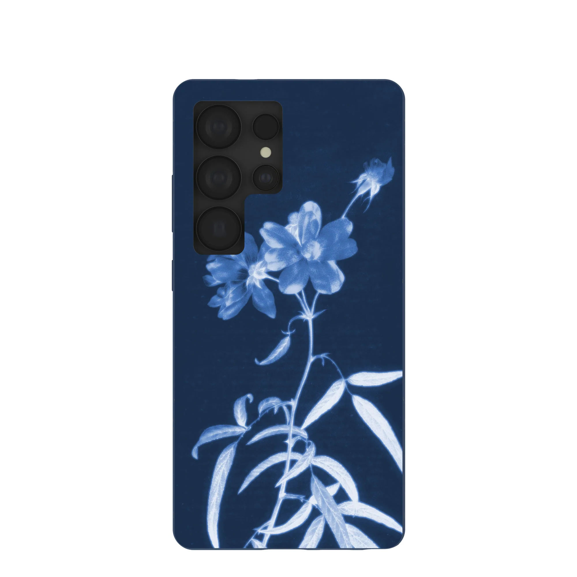 Navy Blue Cyanotype Samsung Galaxy S25 Ultra Case