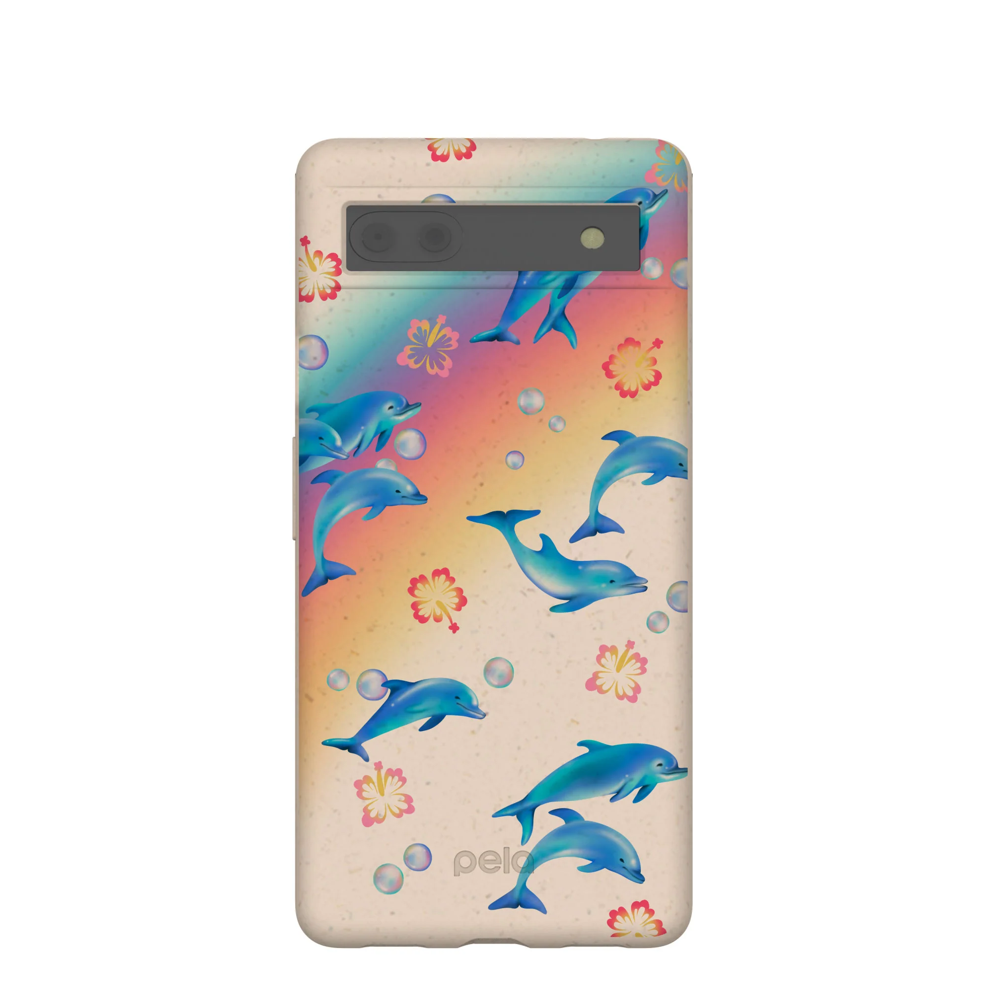 Seashell Dolphin Sunset Google Pixel 6a Case