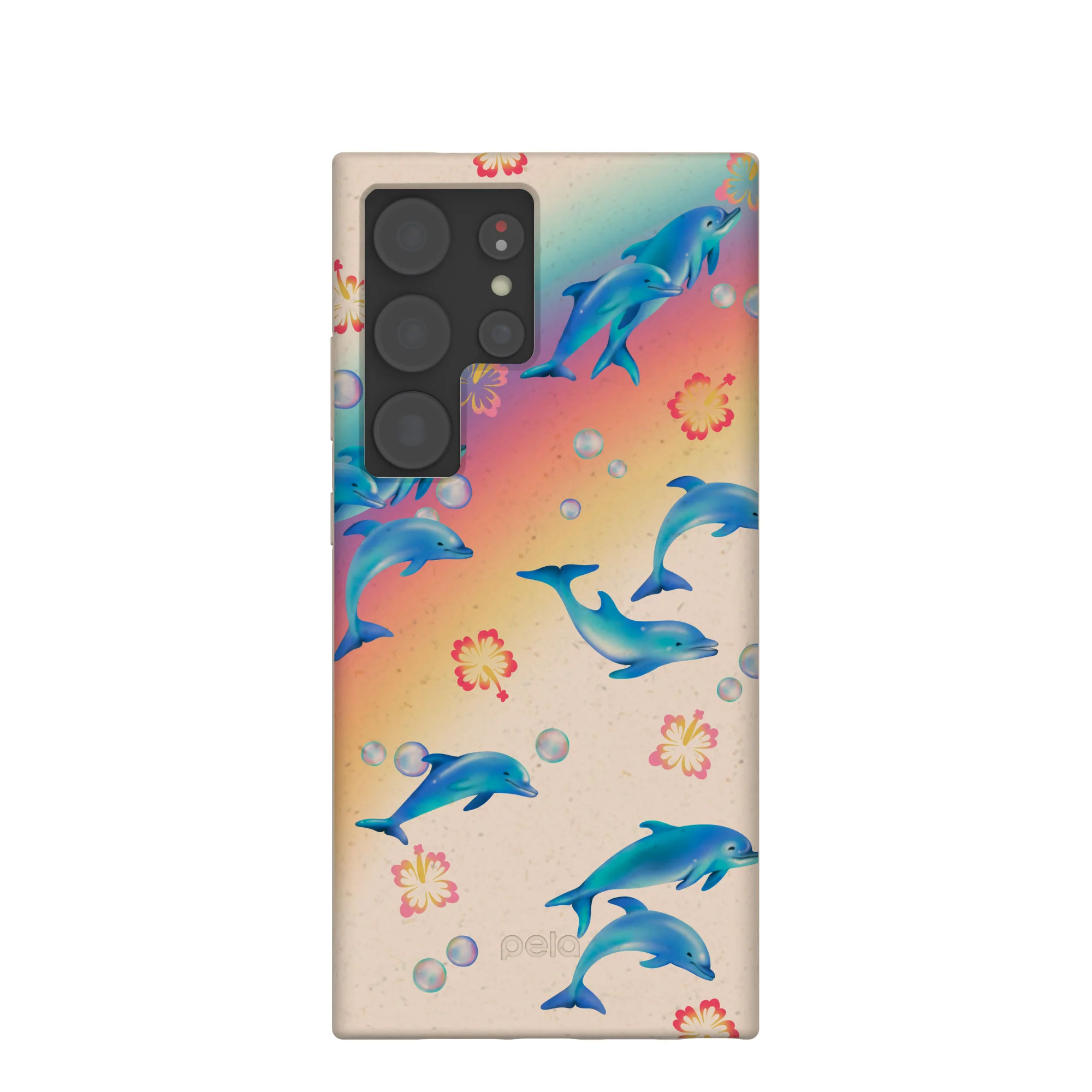 Seashell Dolphin Sunset Samsung Galaxy S24 Ultra Case