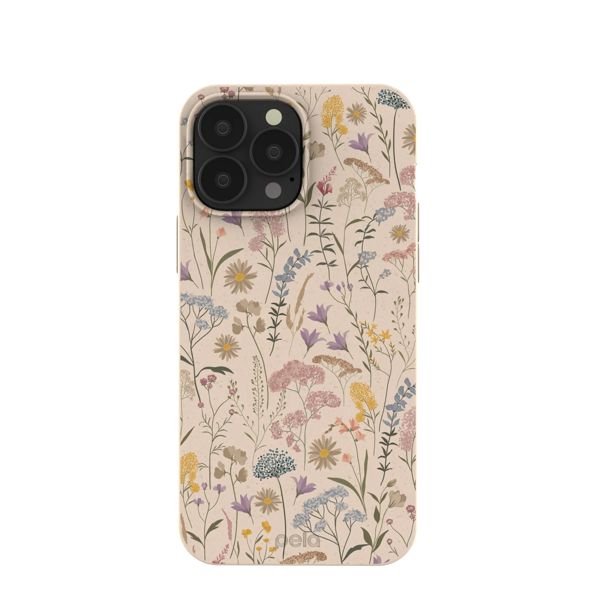 Seashell Dusty Petals iPhone 13 Pro Max Case