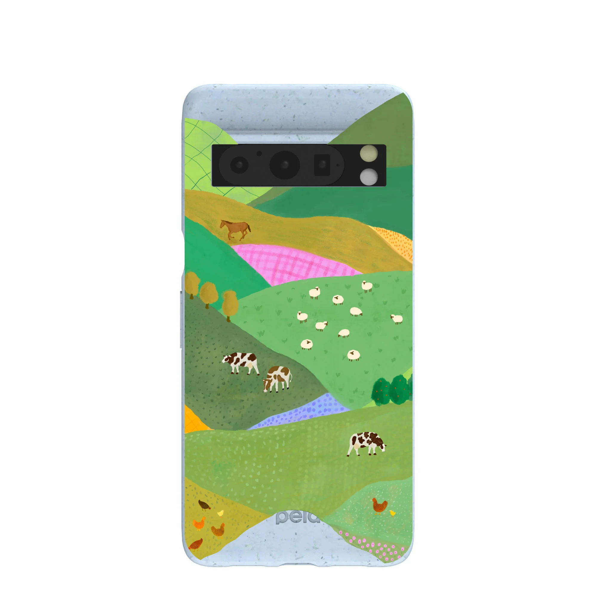 Powder Blue Farm Tales Google Pixel 8 Pro Case