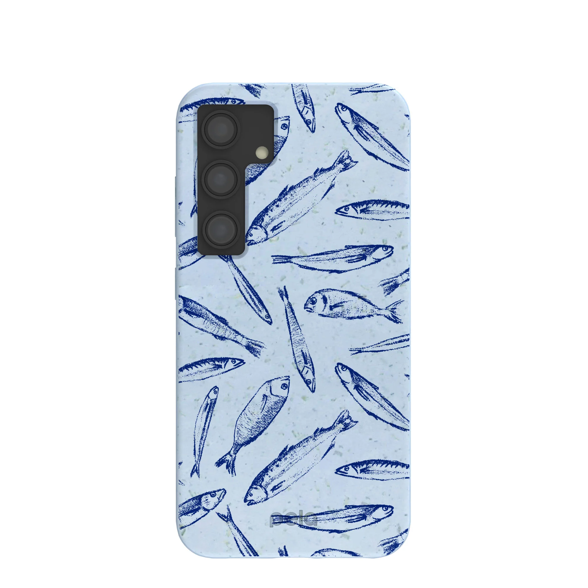 Powder Blue Fishery Samsung Galaxy S24 Case