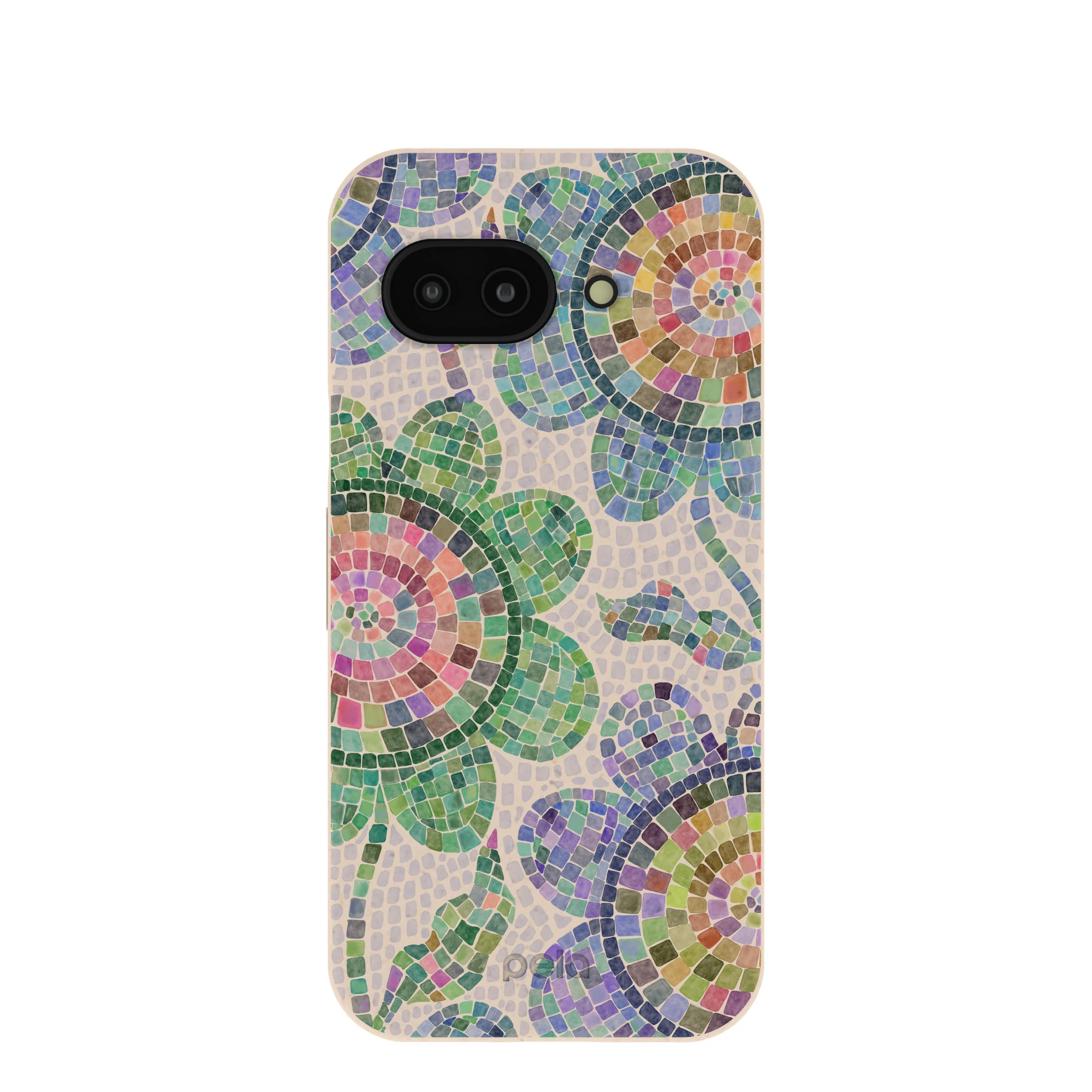 Seashell Floral Mosaic Google Pixel 9a Case
