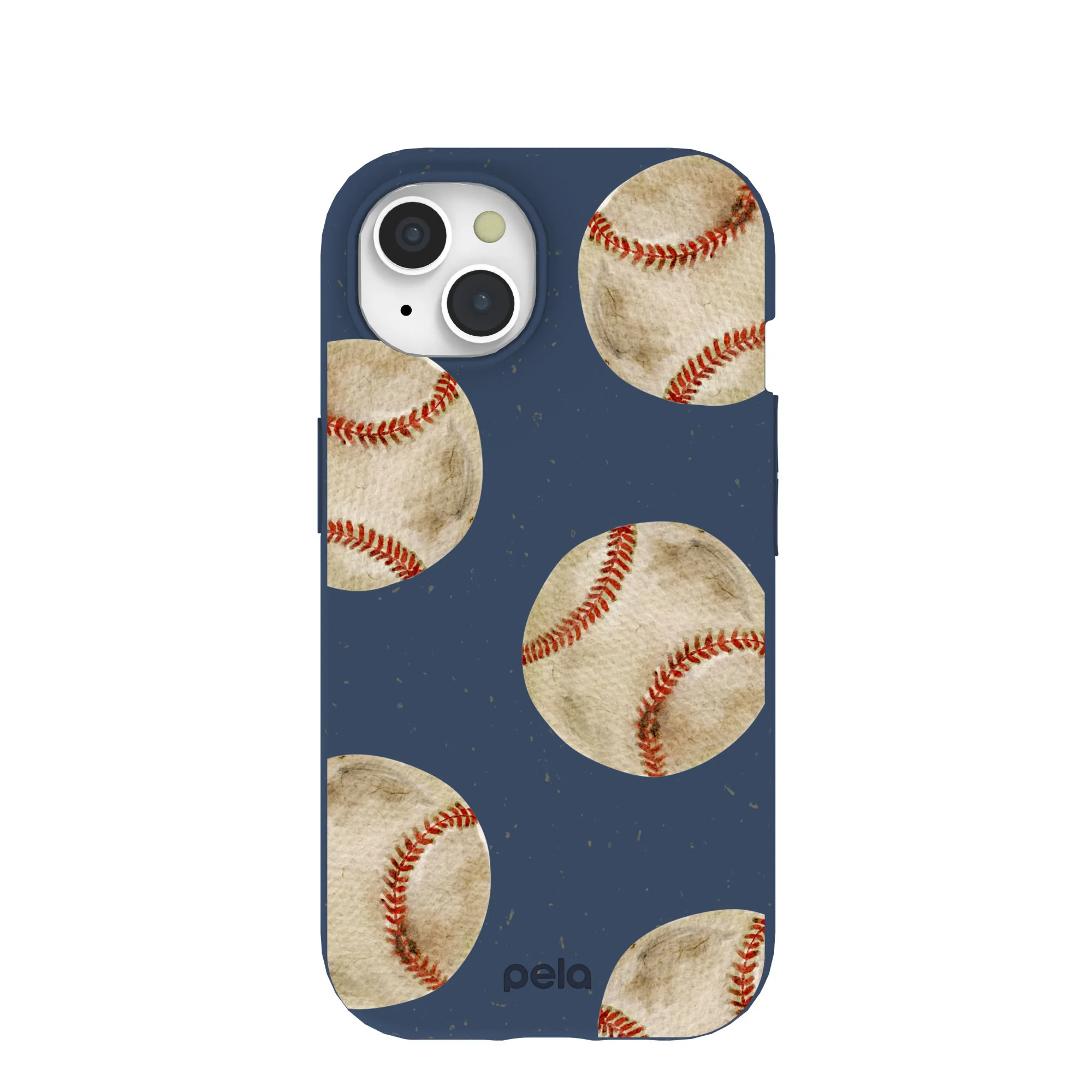 Navy Blue Home Run iPhone 15 Case