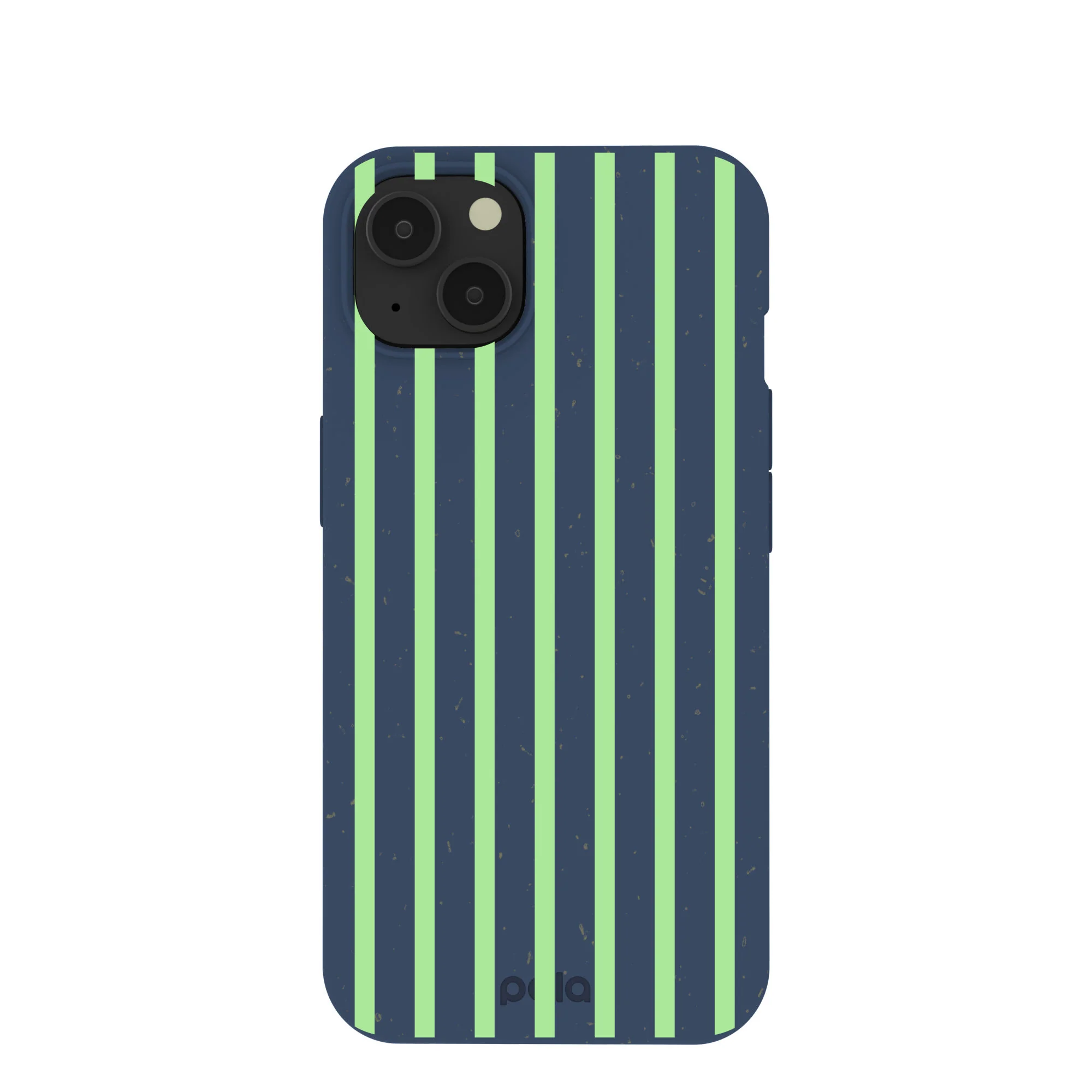 Navy Blue Laser Stripes iPhone 13 Case