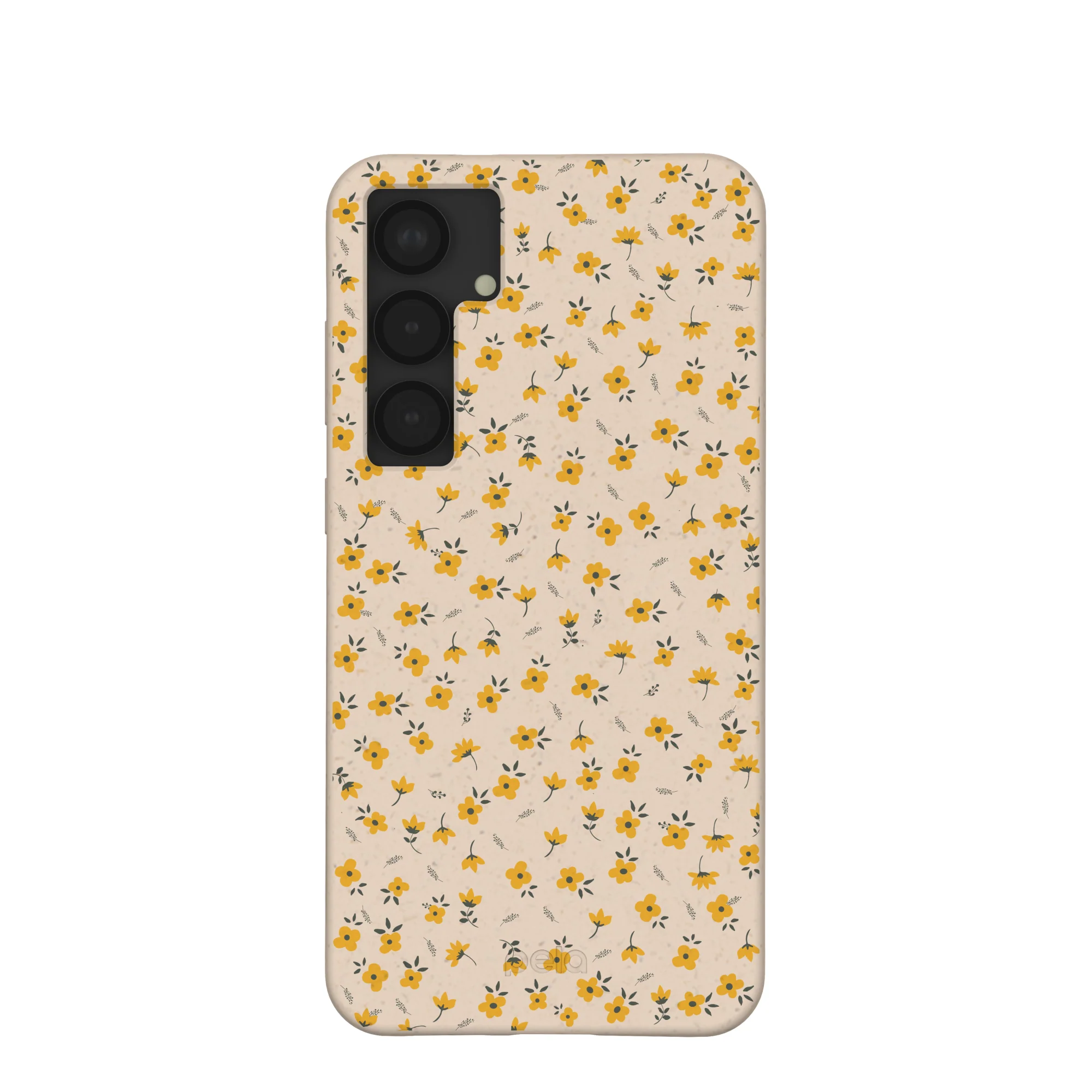 Seashell Little Yellow Flowers Samsung Galaxy S25+(Plus) Case