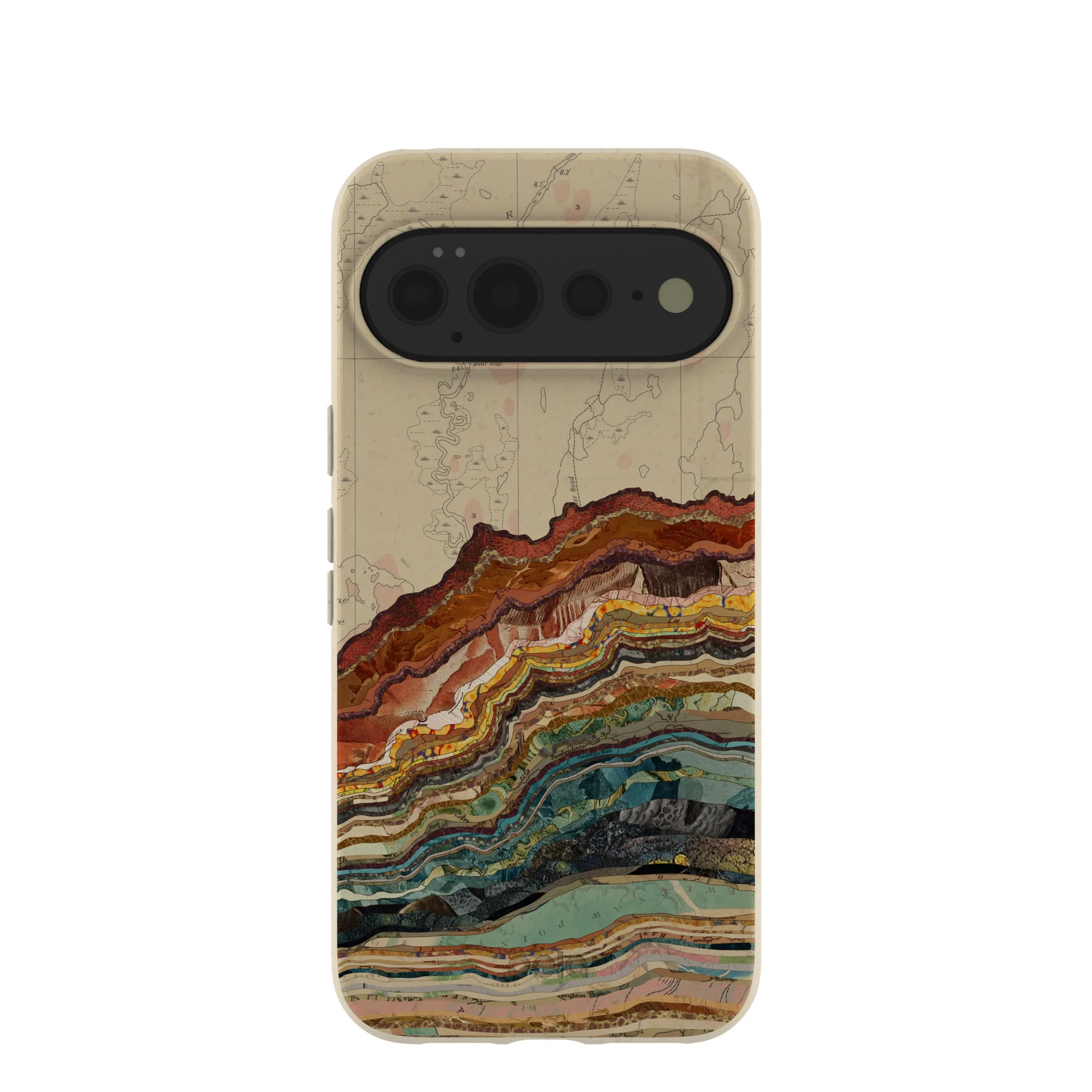 London Fog Map Strata Google Pixel 11 Pro XL Case