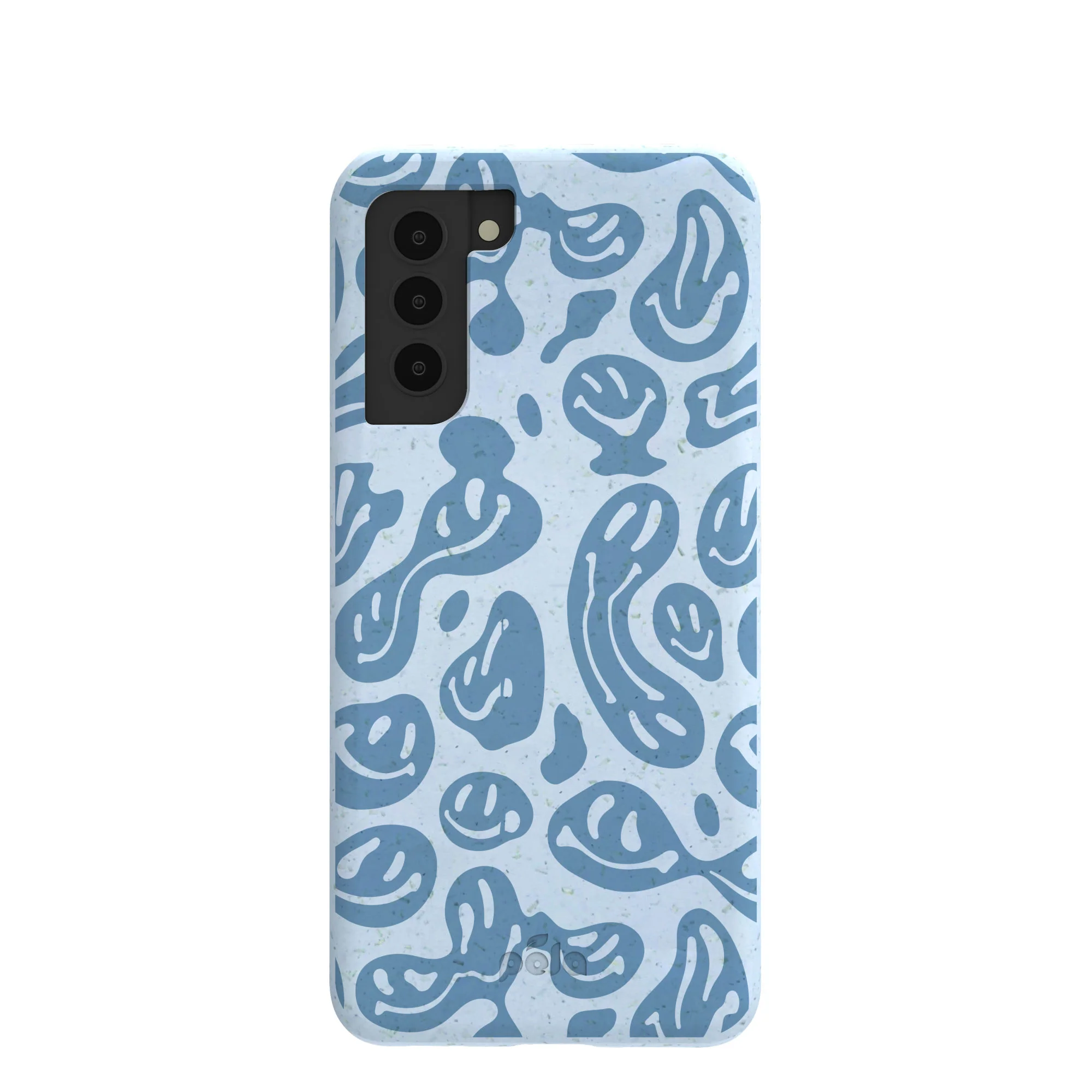 Powder Blue Melting Faces Samsung Galaxy S21 Case
