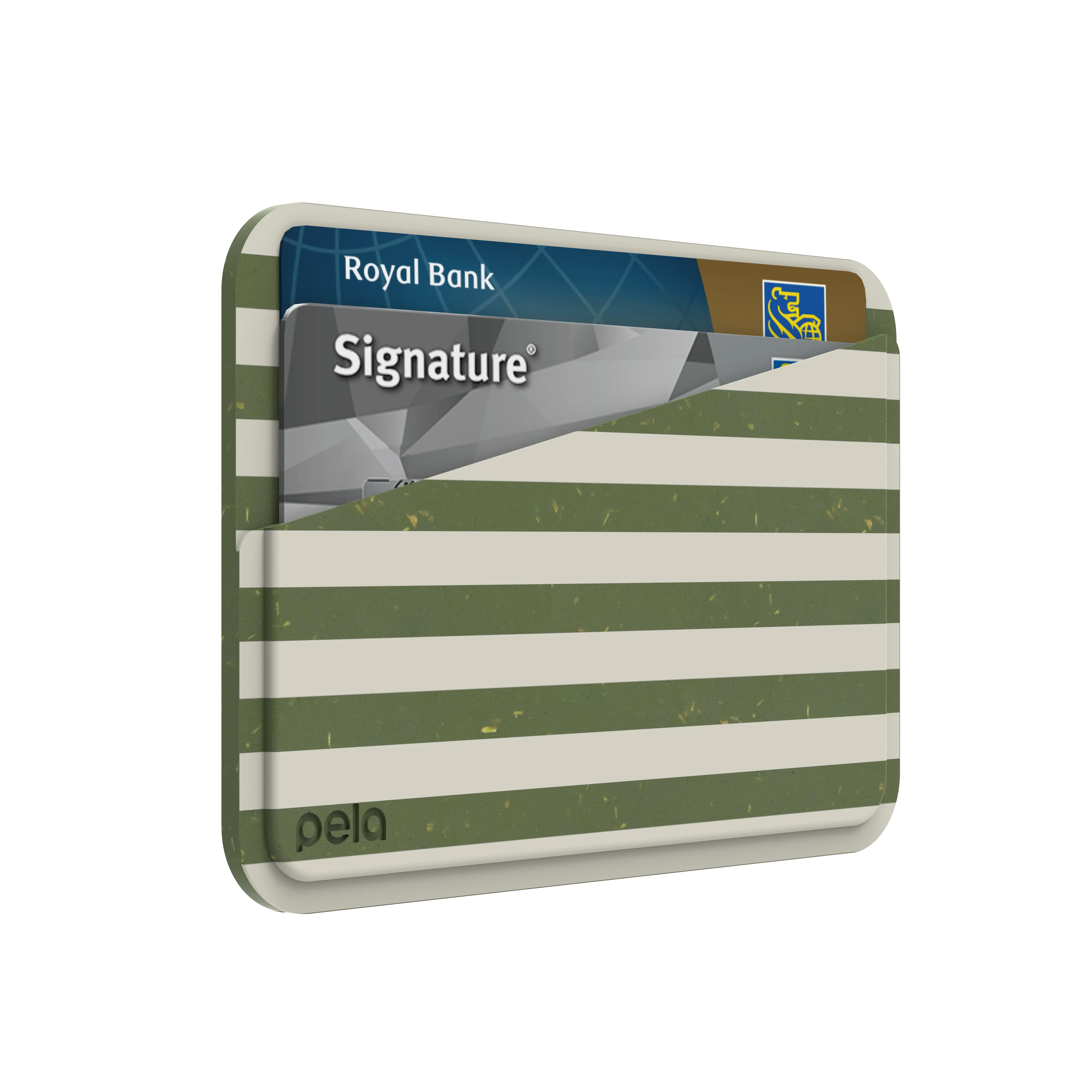 Forest Floor Vanilla Stripes Mini Wallet