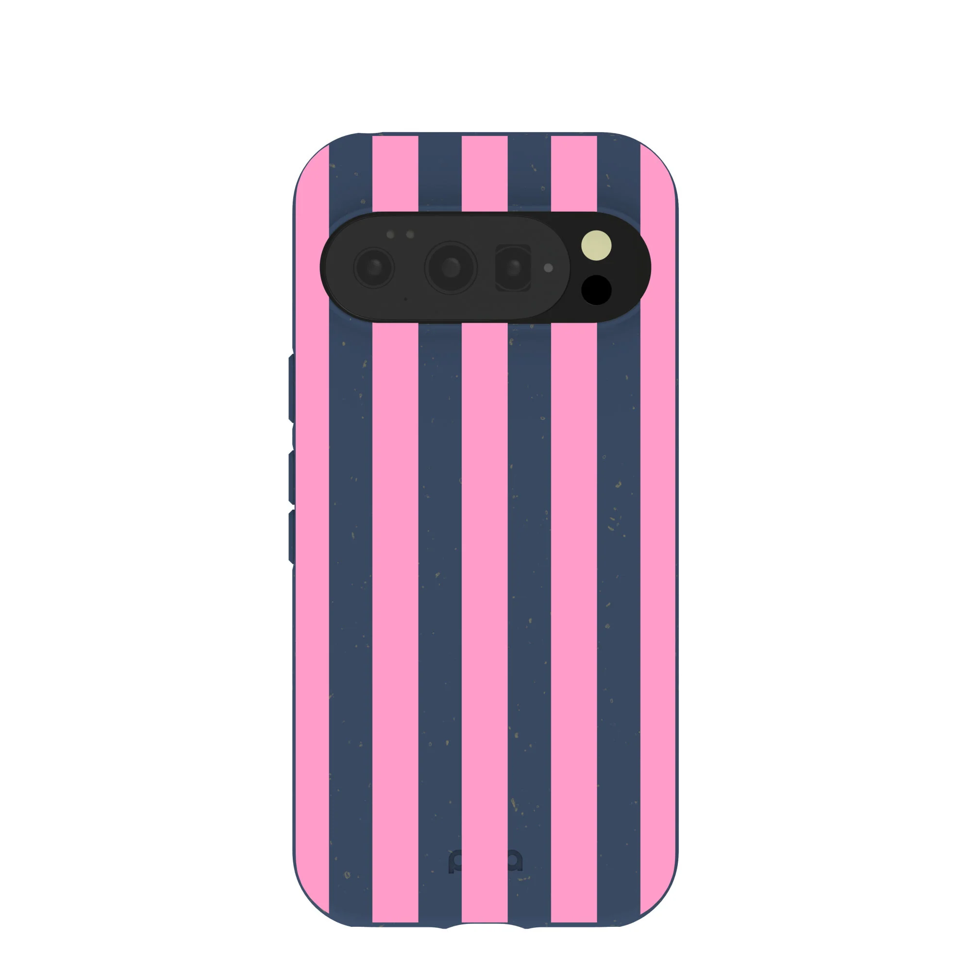 Navy Blue Pink Dream Stripes Google Pixel 10/10 Pro Case