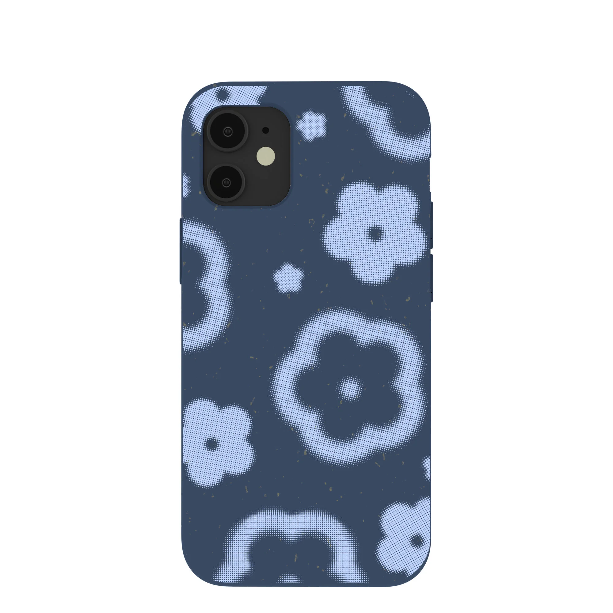 Navy Blue Poppie iPhone 12 Mini Case