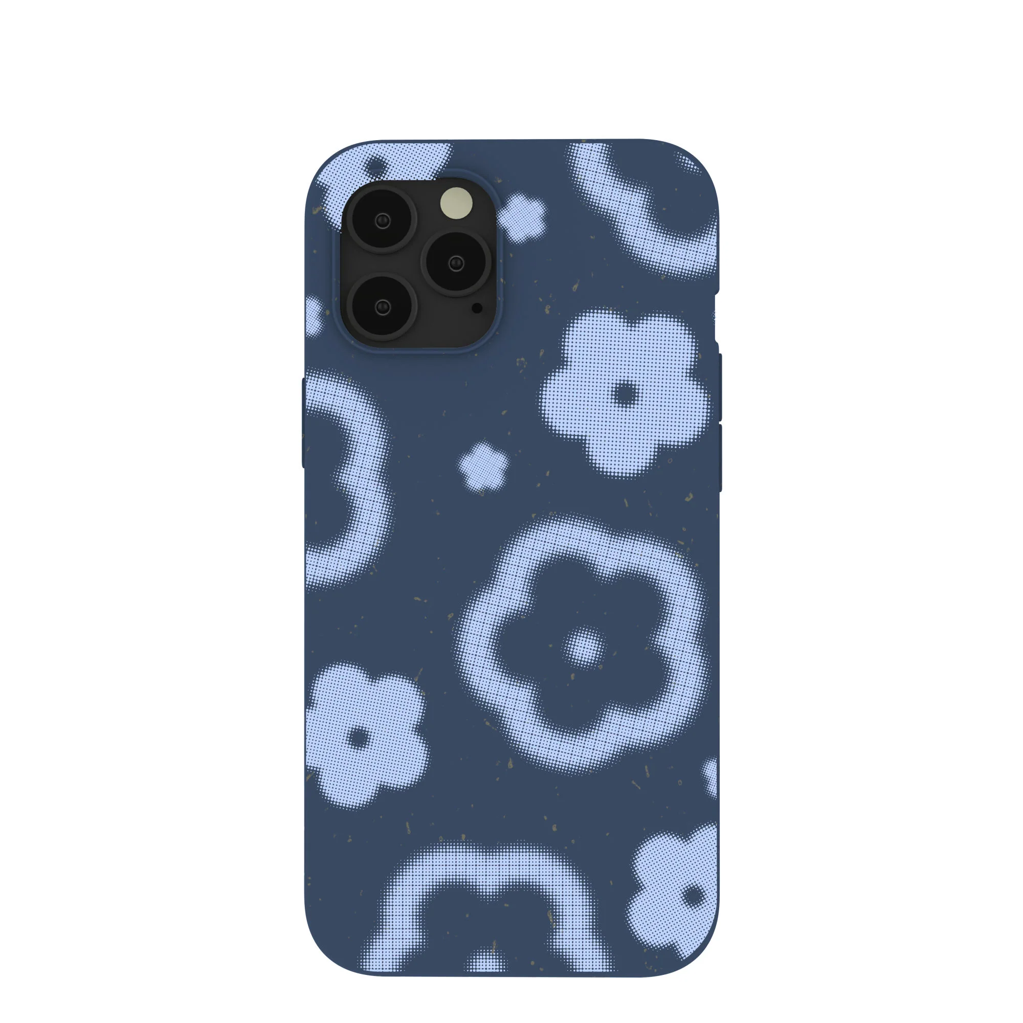 Navy Blue Poppie iPhone 12 Pro Max Case