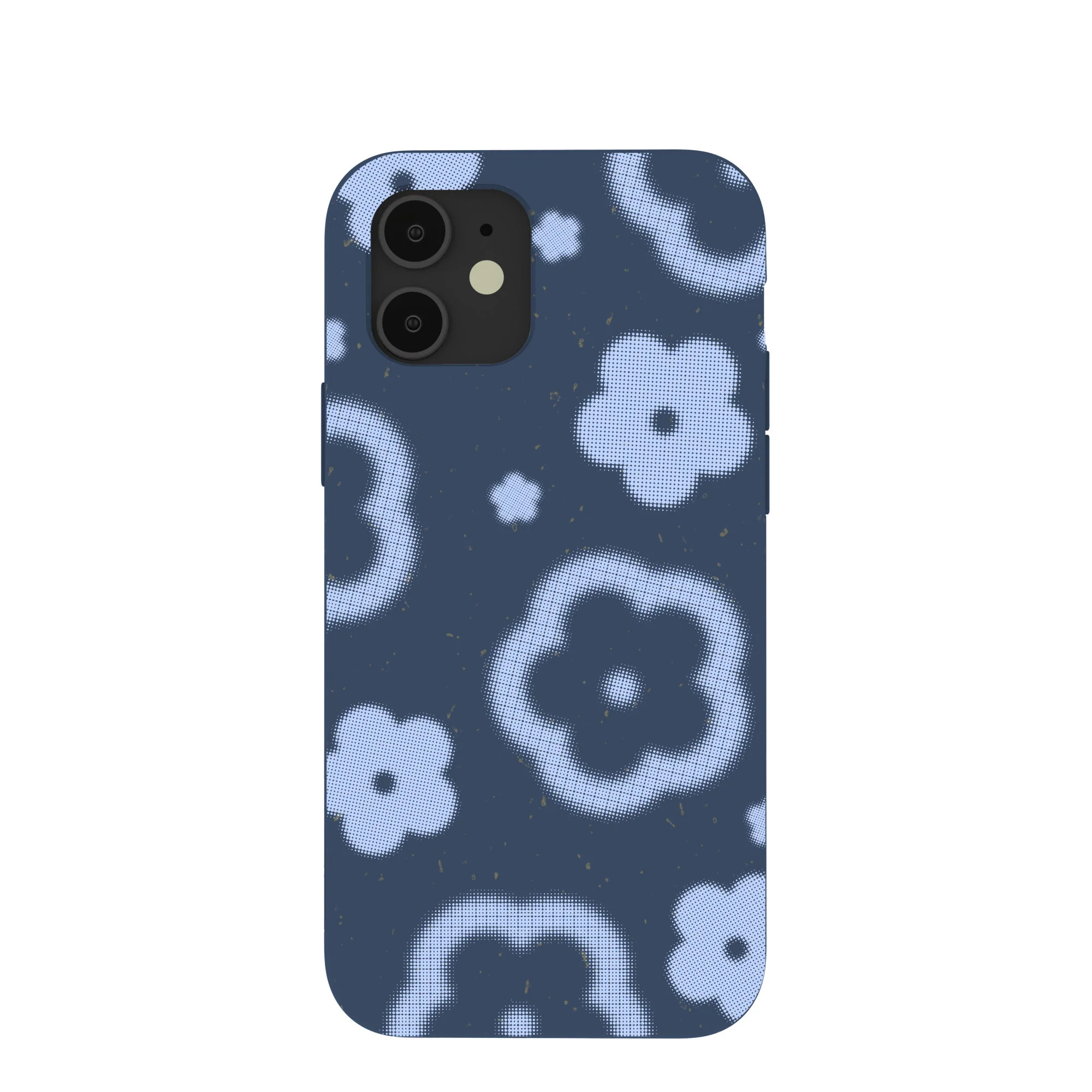 Navy Blue Poppie iPhone 12/ iPhone 12 Pro Case