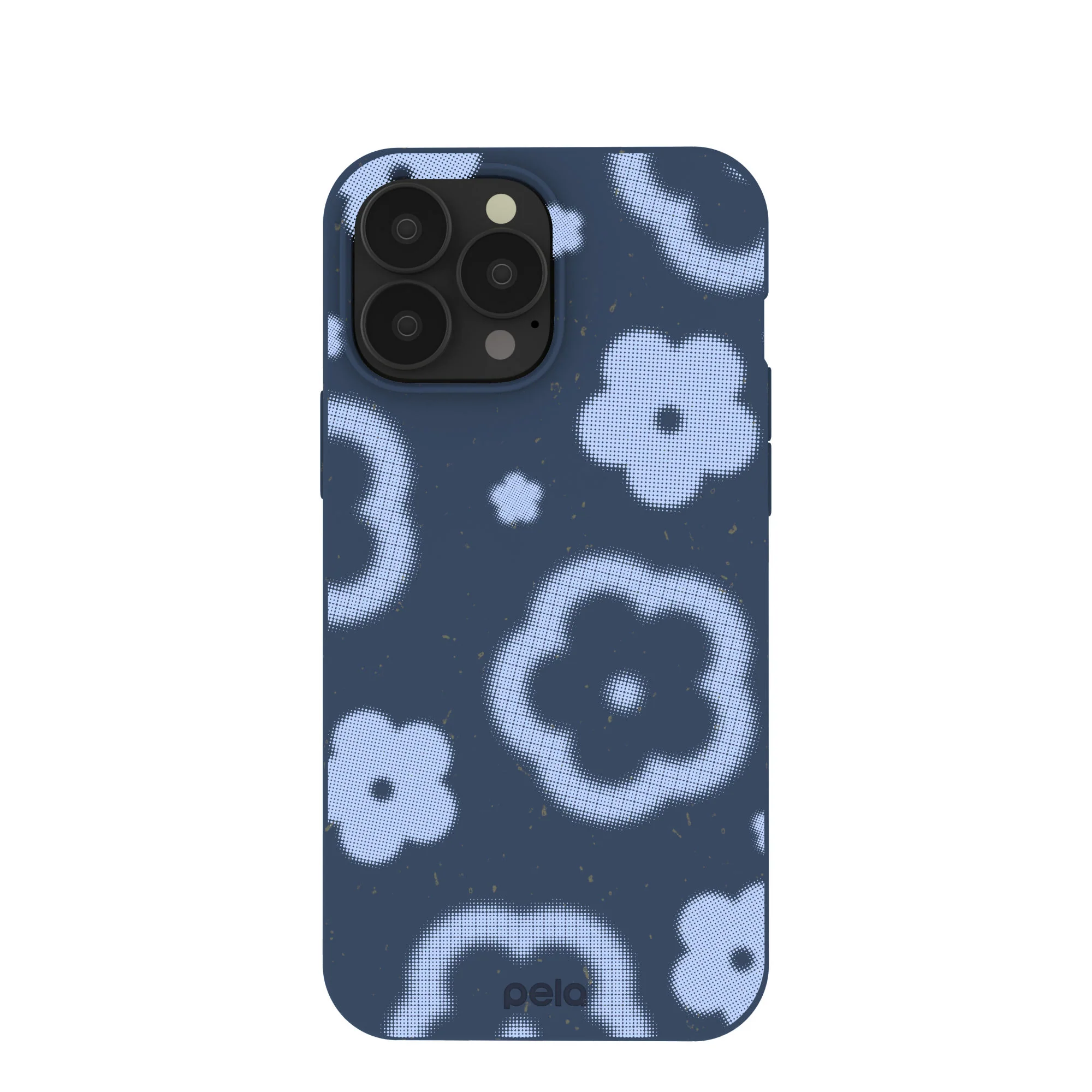 Navy Blue Poppie iPhone 13 Pro Max Case