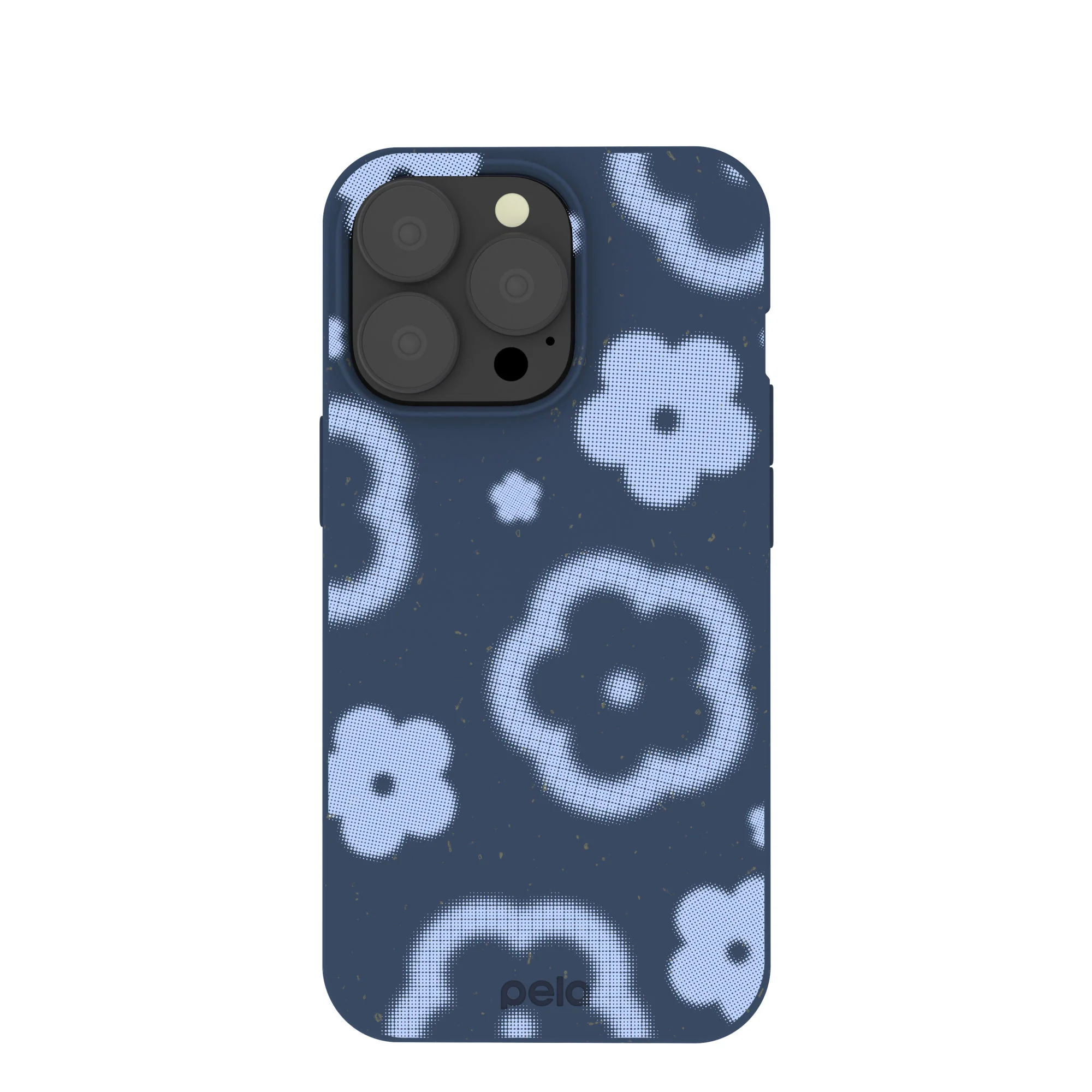 Navy Blue Poppie iPhone 13 Pro Case