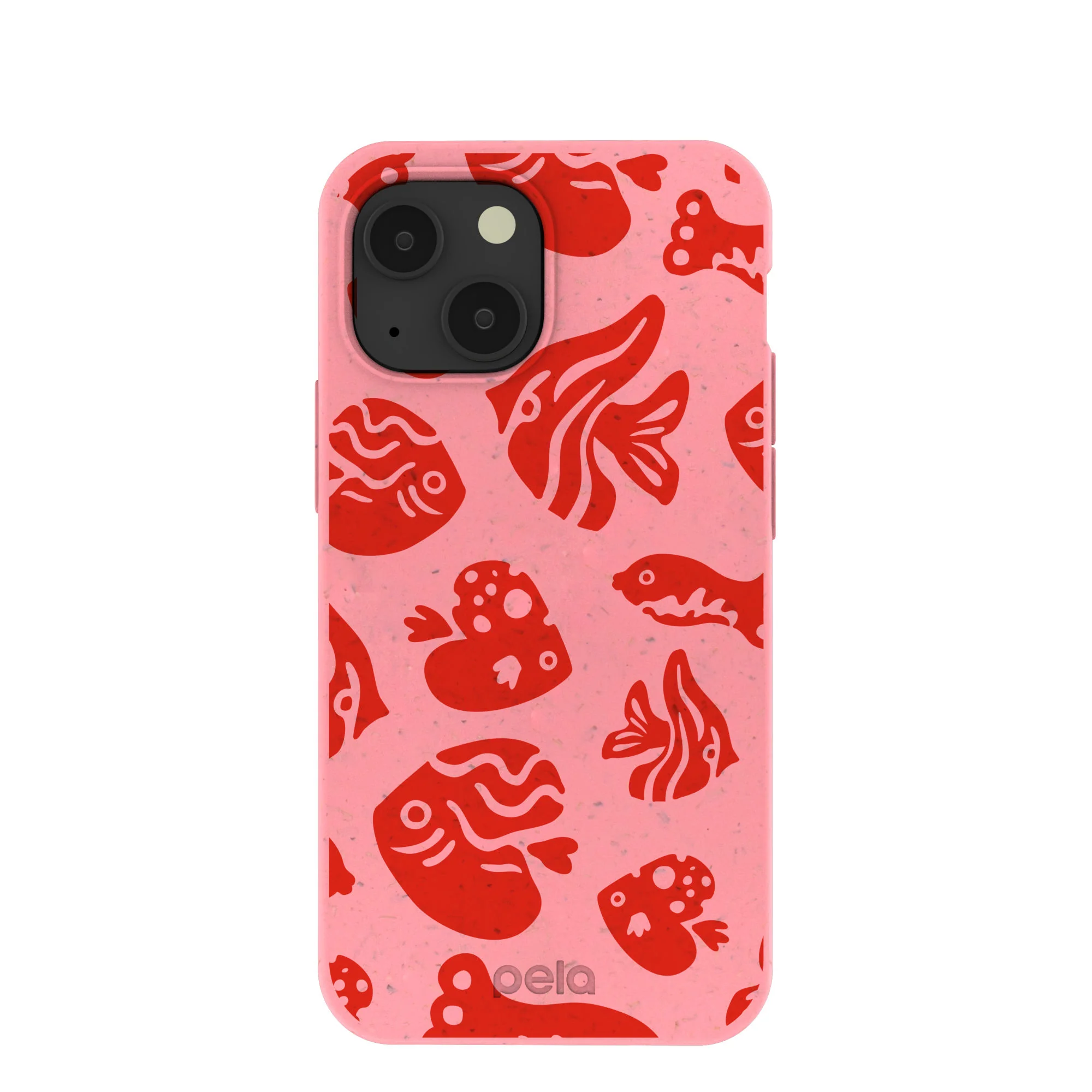 Bubblegum Pink Rosy Reef iPhone 13 Mini Case