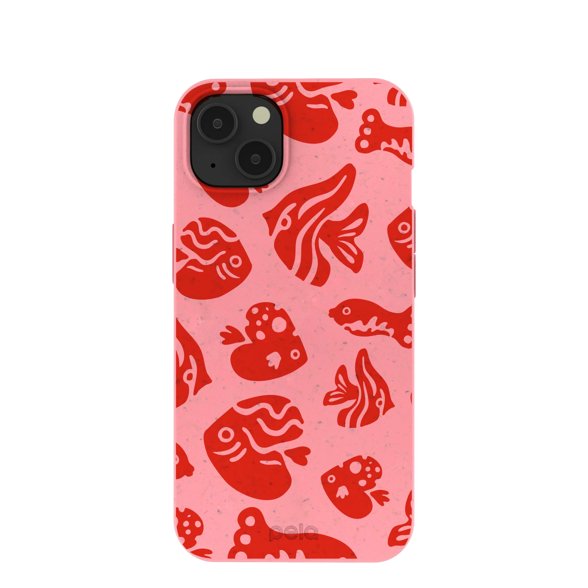 Bubblegum Pink Rosy Reef iPhone 13 Case