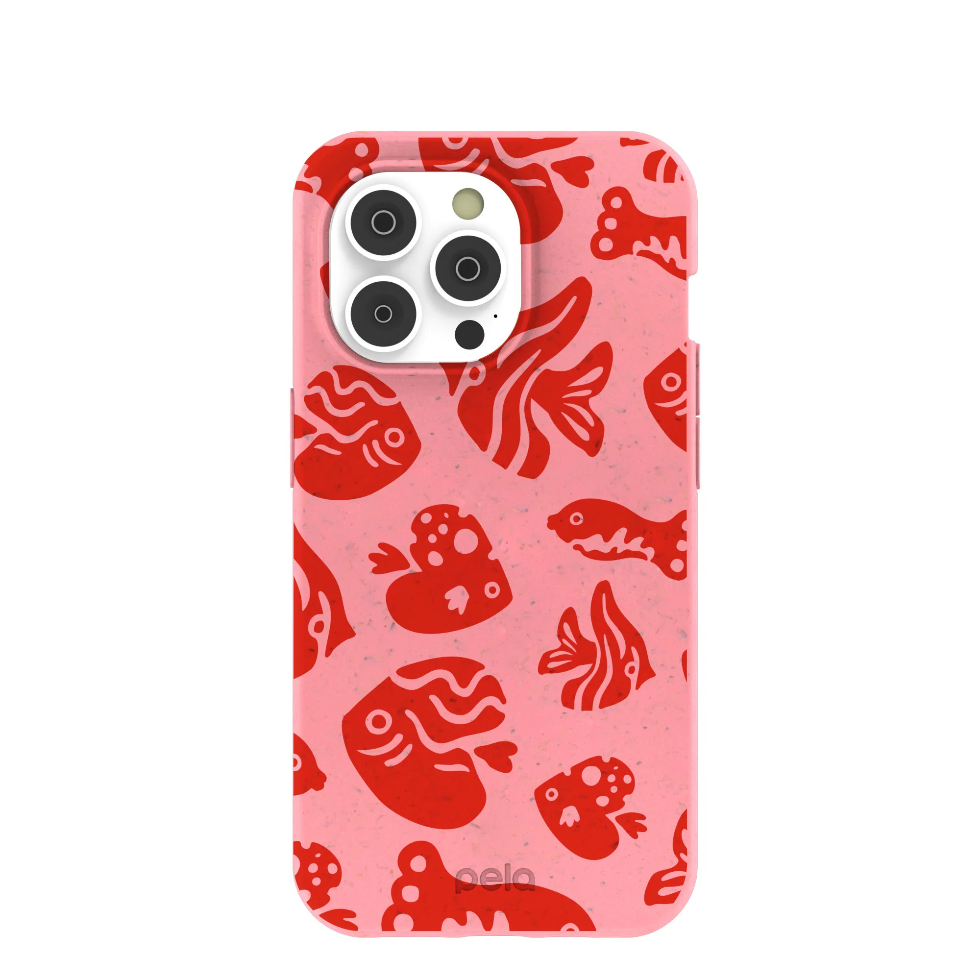 Bubblegum Pink Rosy Reef iPhone 14 Pro Case