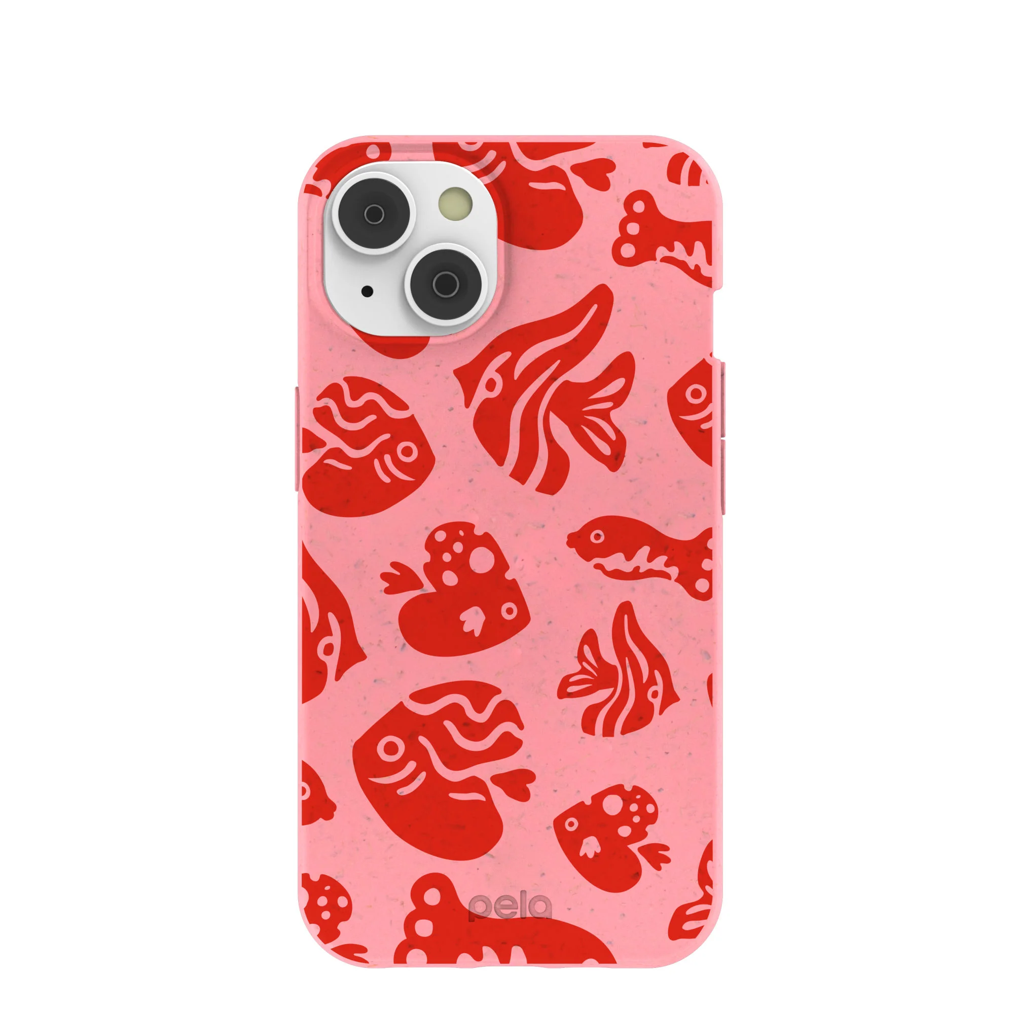 Bubblegum Pink Rosy Reef iPhone 14 Case