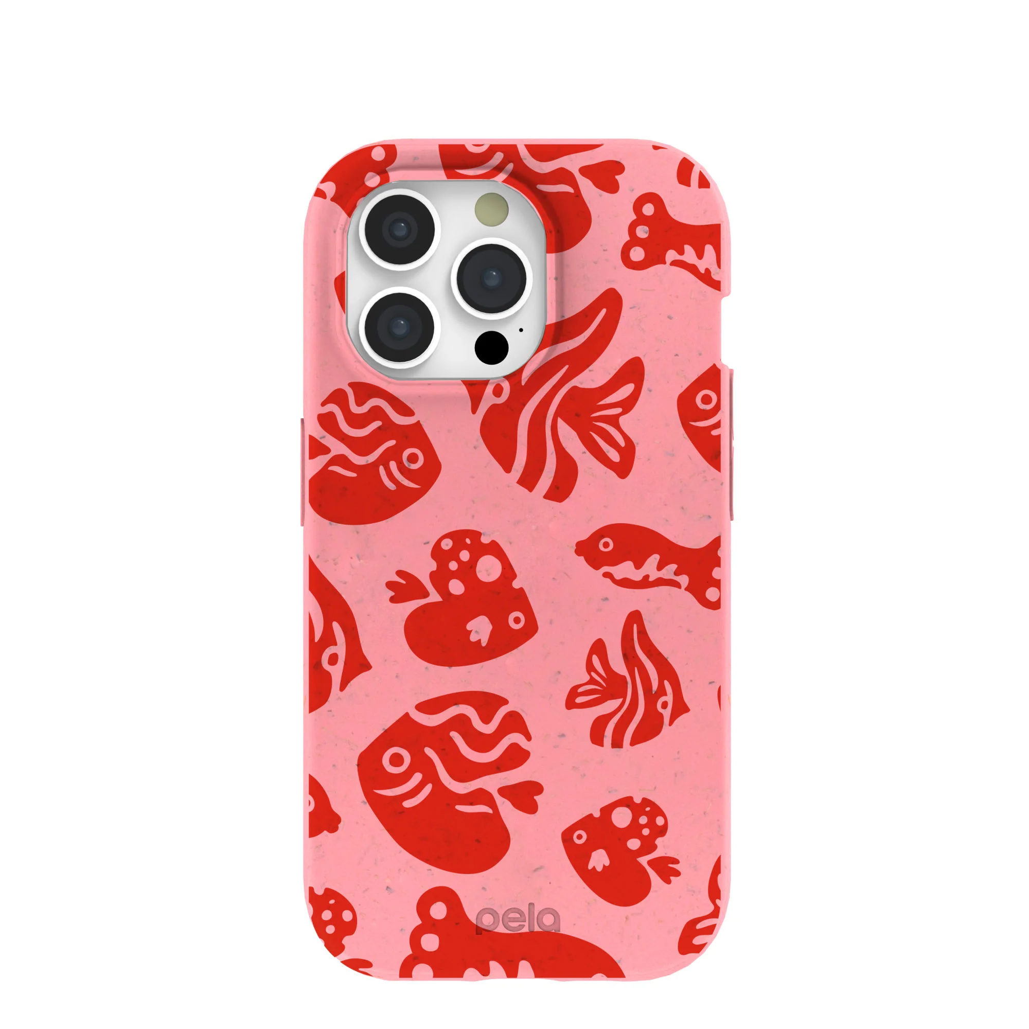 Bubblegum Pink Rosy Reef iPhone 15 Pro Case