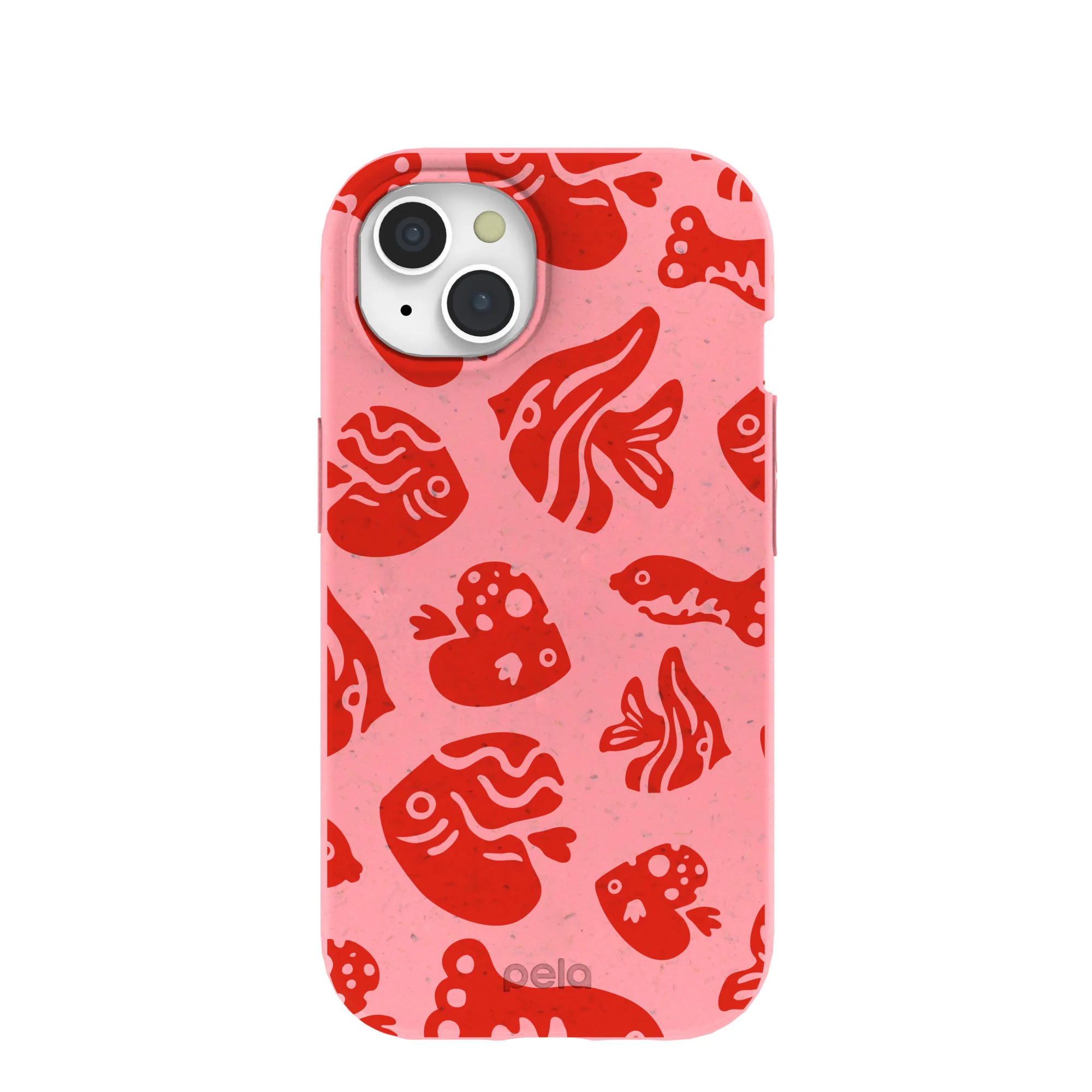 Bubblegum Pink Rosy Reef iPhone 15 Case