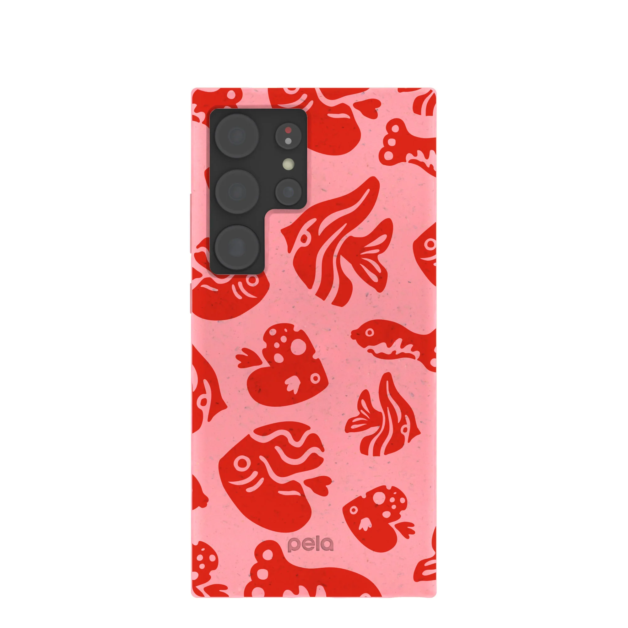 Bubblegum Pink Rosy Reef Samsung Galaxy S24 Ultra Case