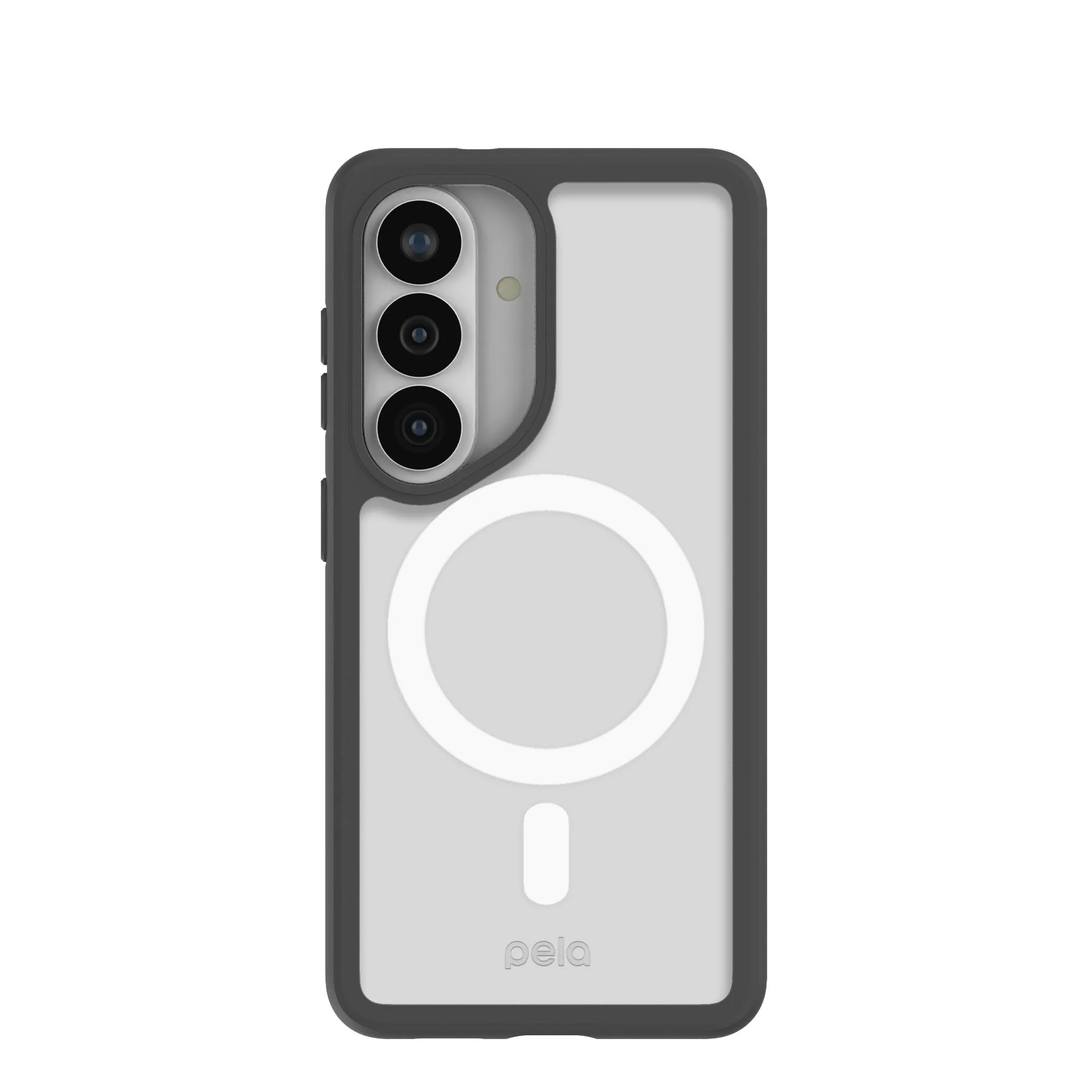 Clear Samsung Galaxy S26 Case with Noir Ridge (Magnetic Charging Included)