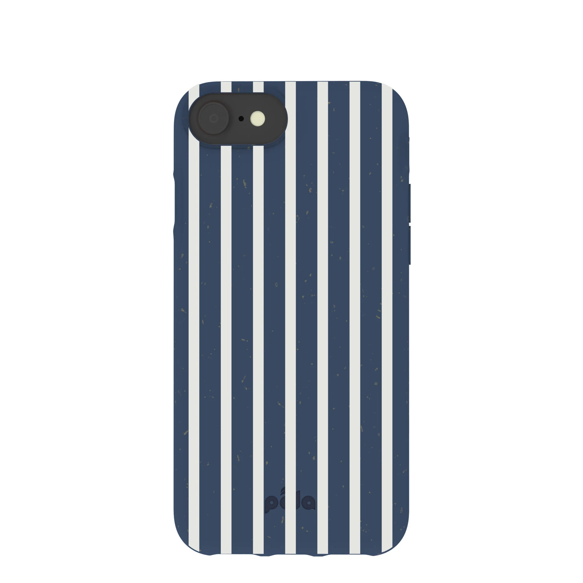 Navy Blue Sailor Stripes Vertical iPhone 6/6s/7/8/SE Case