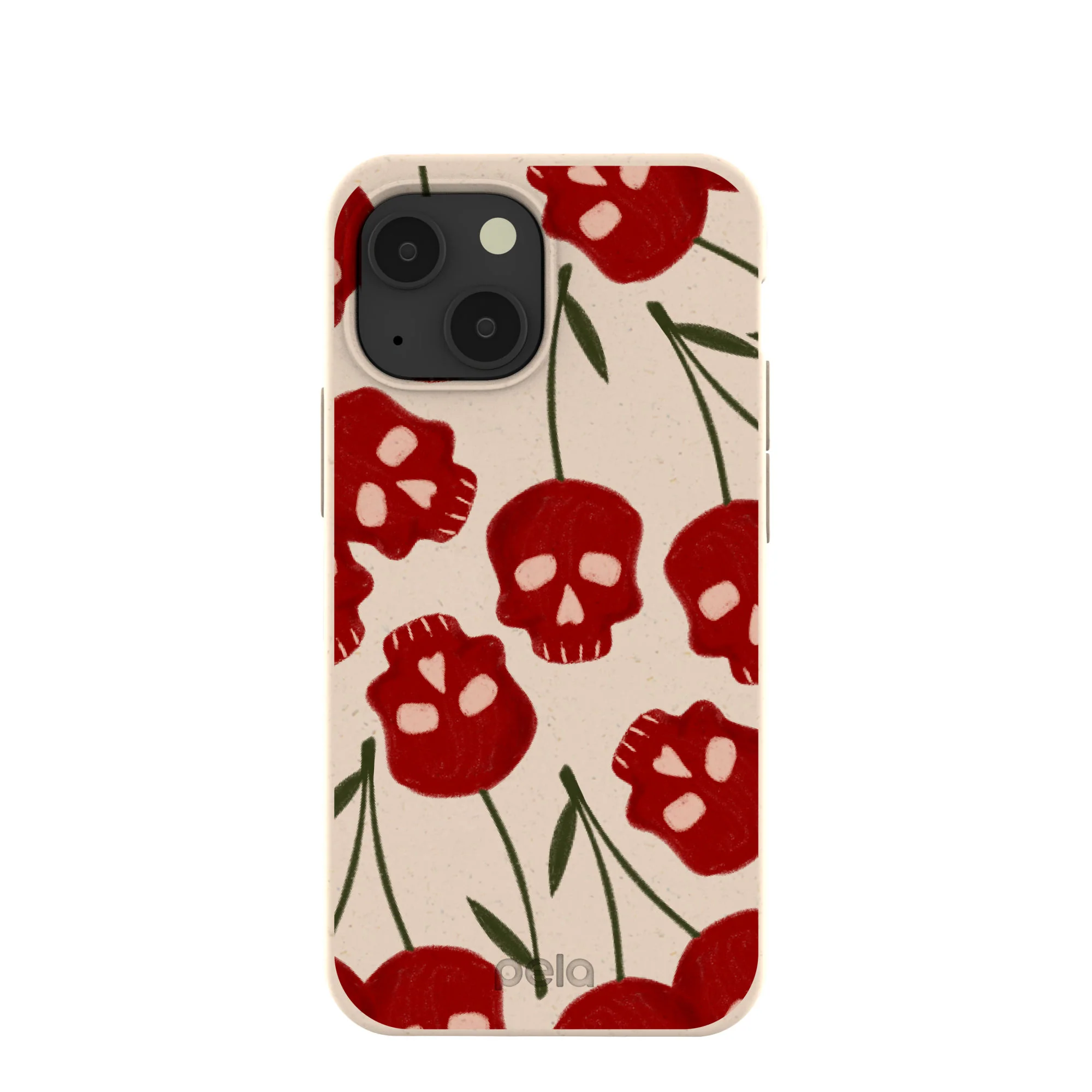 Seashell Scary Cherry iPhone 13 Mini Case