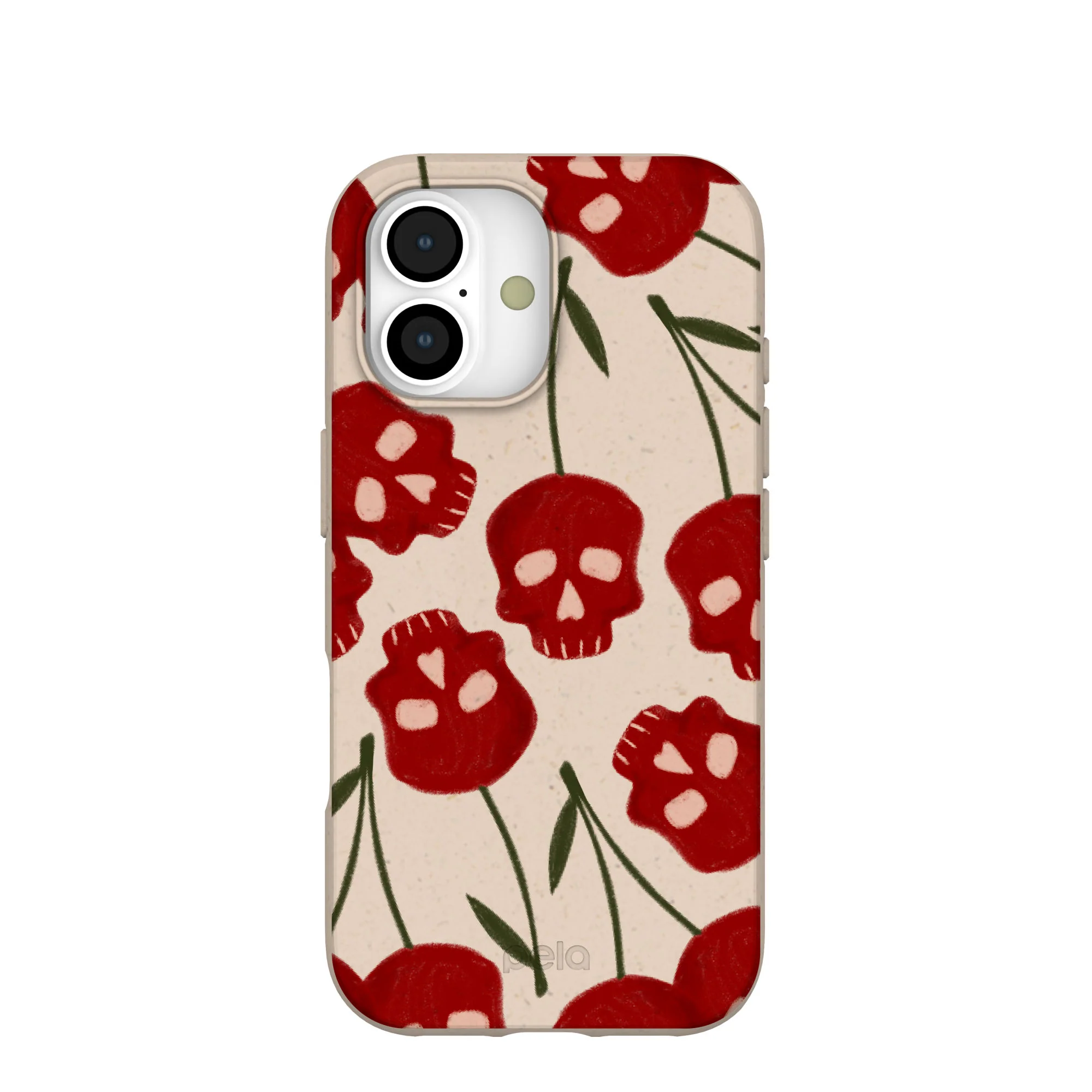 Seashell Scary Cherry iPhone 17 Case