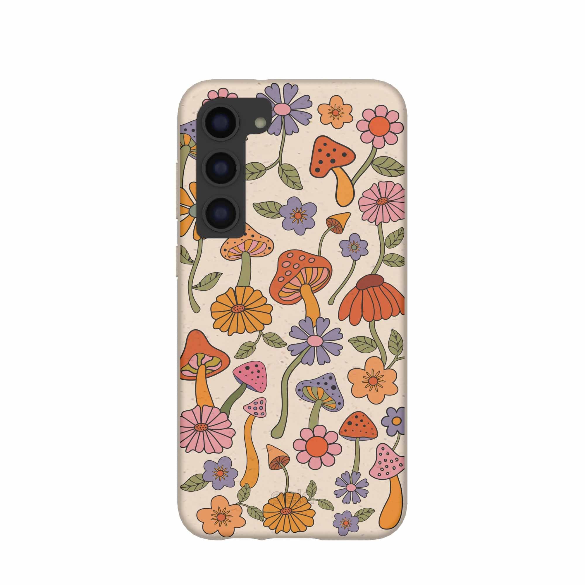 Seashell Shrooms and Blooms Samsung Galaxy S23+(Plus) Case