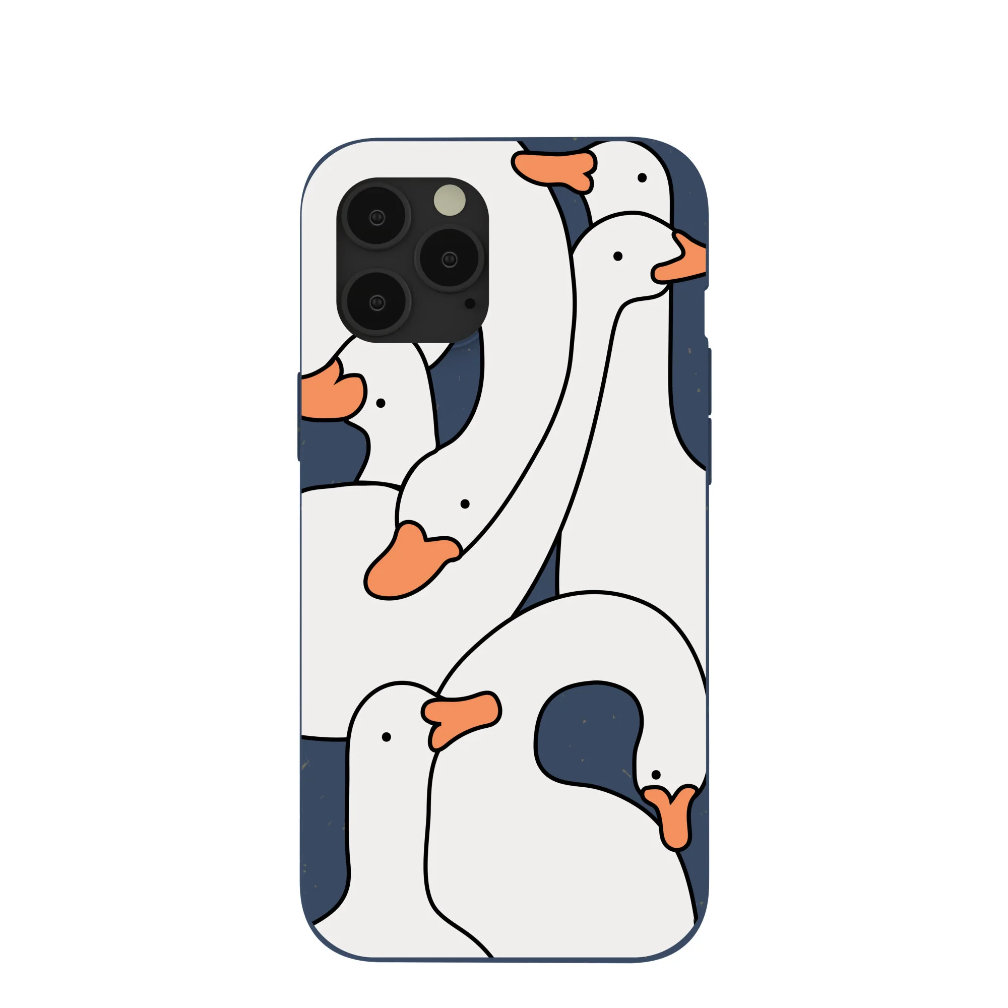 Navy Blue Silly Goose iPhone 12 Pro Max Case