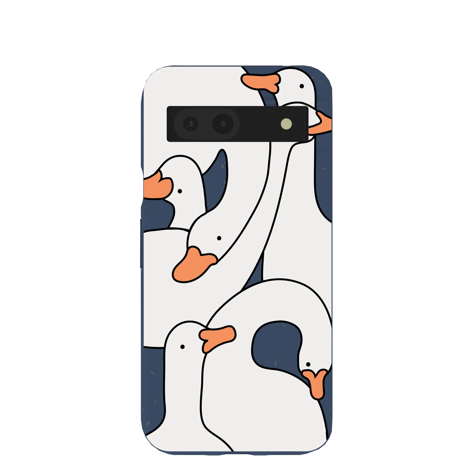 Navy Blue Silly Goose Google Pixel 8a Case