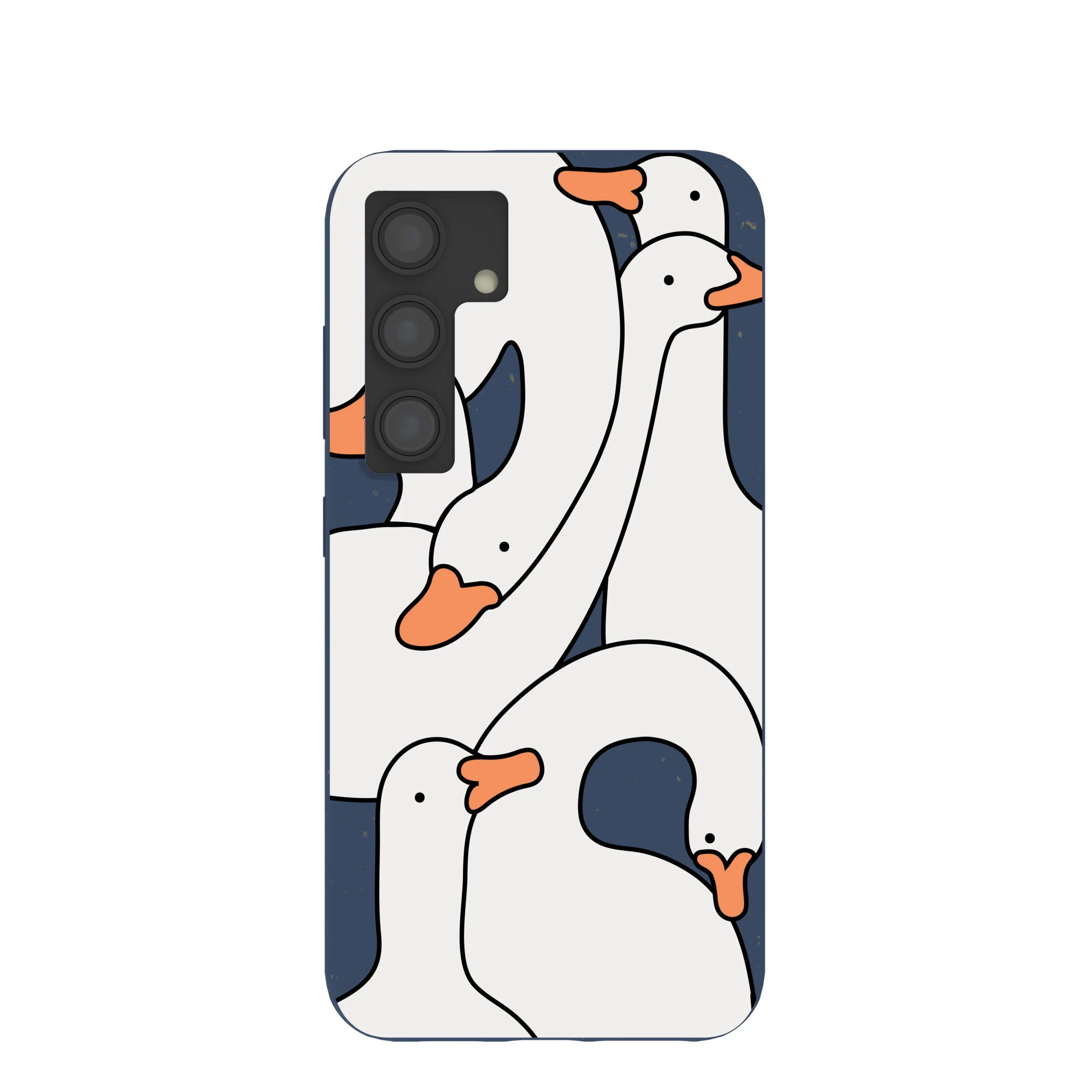 Navy Blue Silly Goose Samsung Galaxy S24 Case