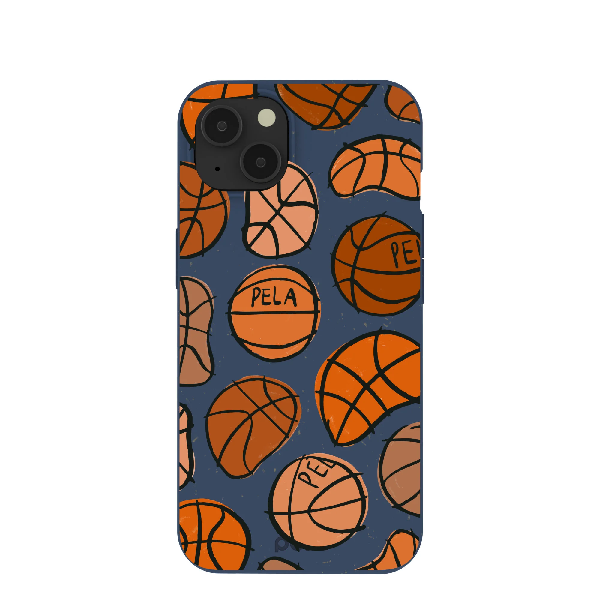 Navy Blue Slam Dunking iPhone 13 Case