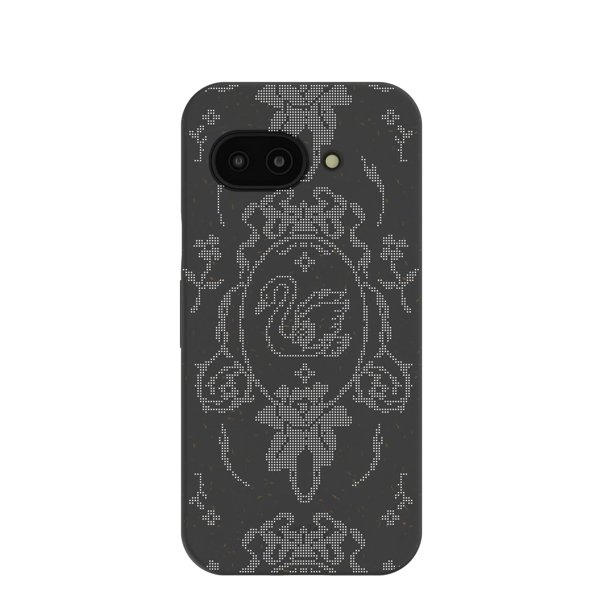 Black Studded Swan Google Pixel 9a Case