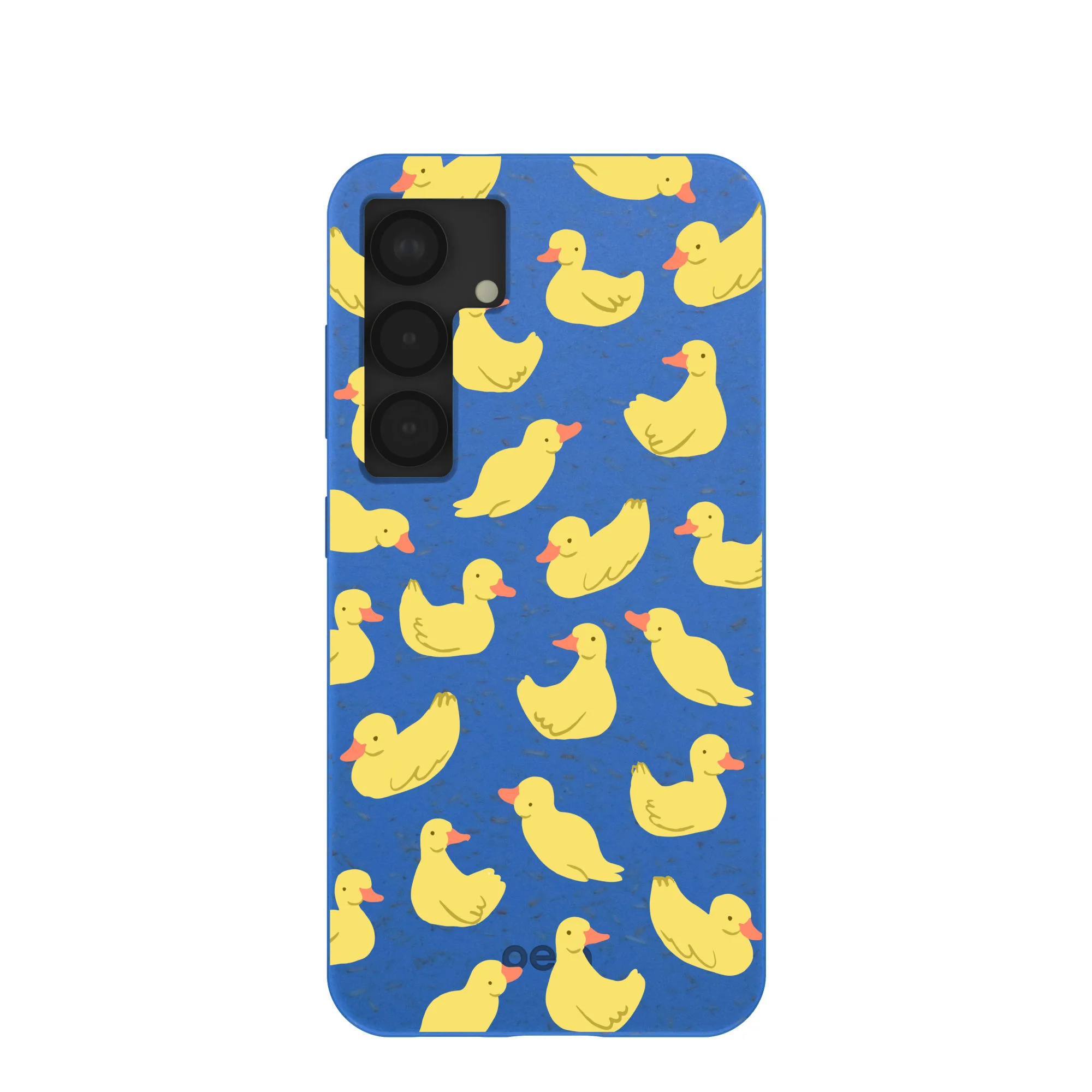 Electric Blue Sunny Ducklings Samsung Galaxy S25 Case