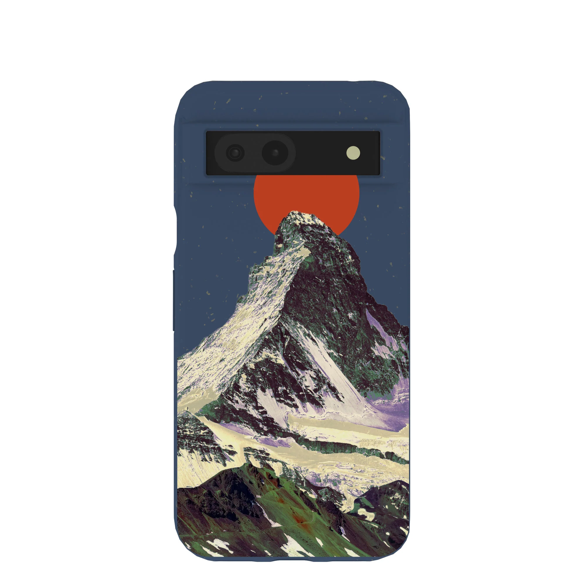 Navy Blue Zenith Sun Google Pixel 8a Case